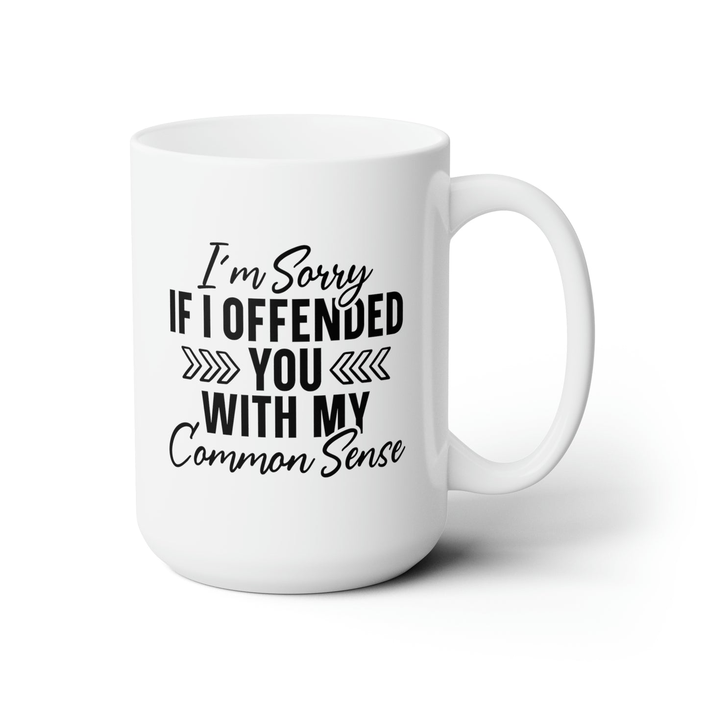 Common Sense Ceramic Mug For Funny Coffee Lovers Mug For Sorry Tea Cup Gift