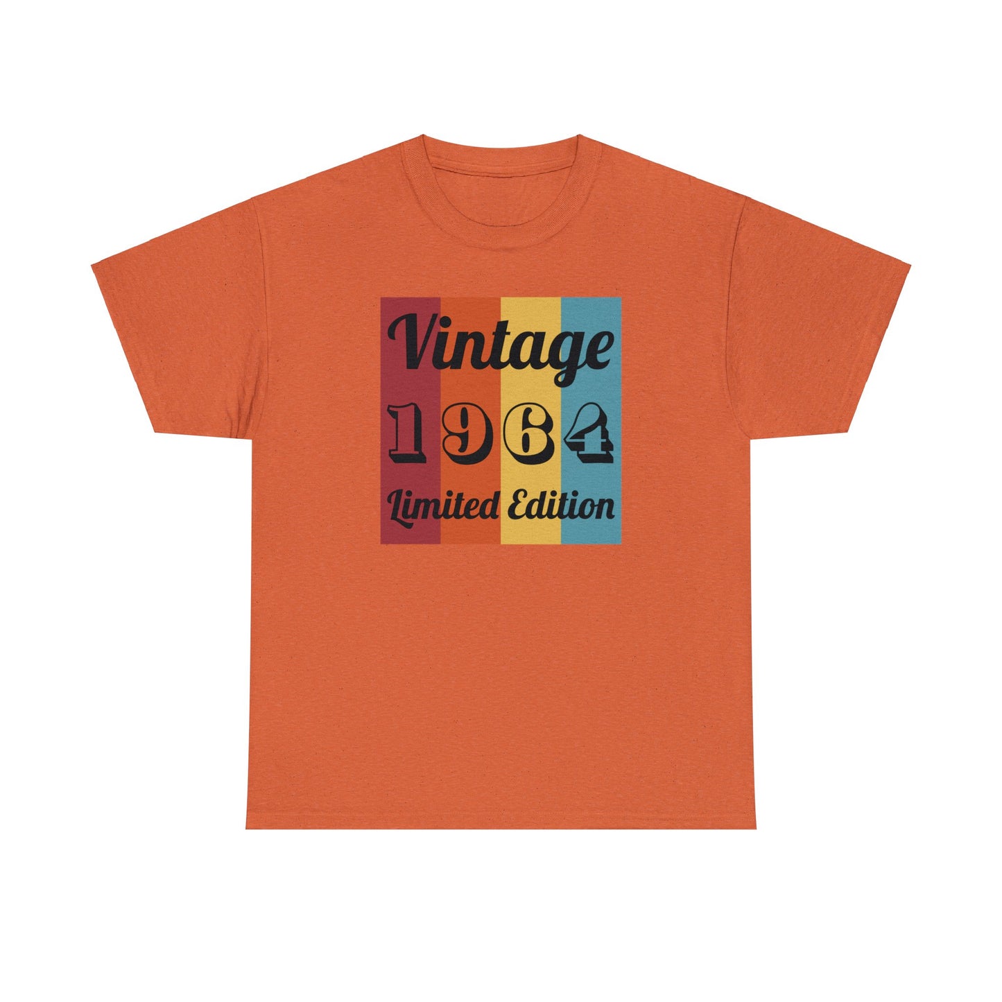 1964 T-Shirt For Vintage Limited Edition TShirt For Class Reunion Shirt For Birthday T Shirt For Birth Year Shirt For Graduation Year Shirt