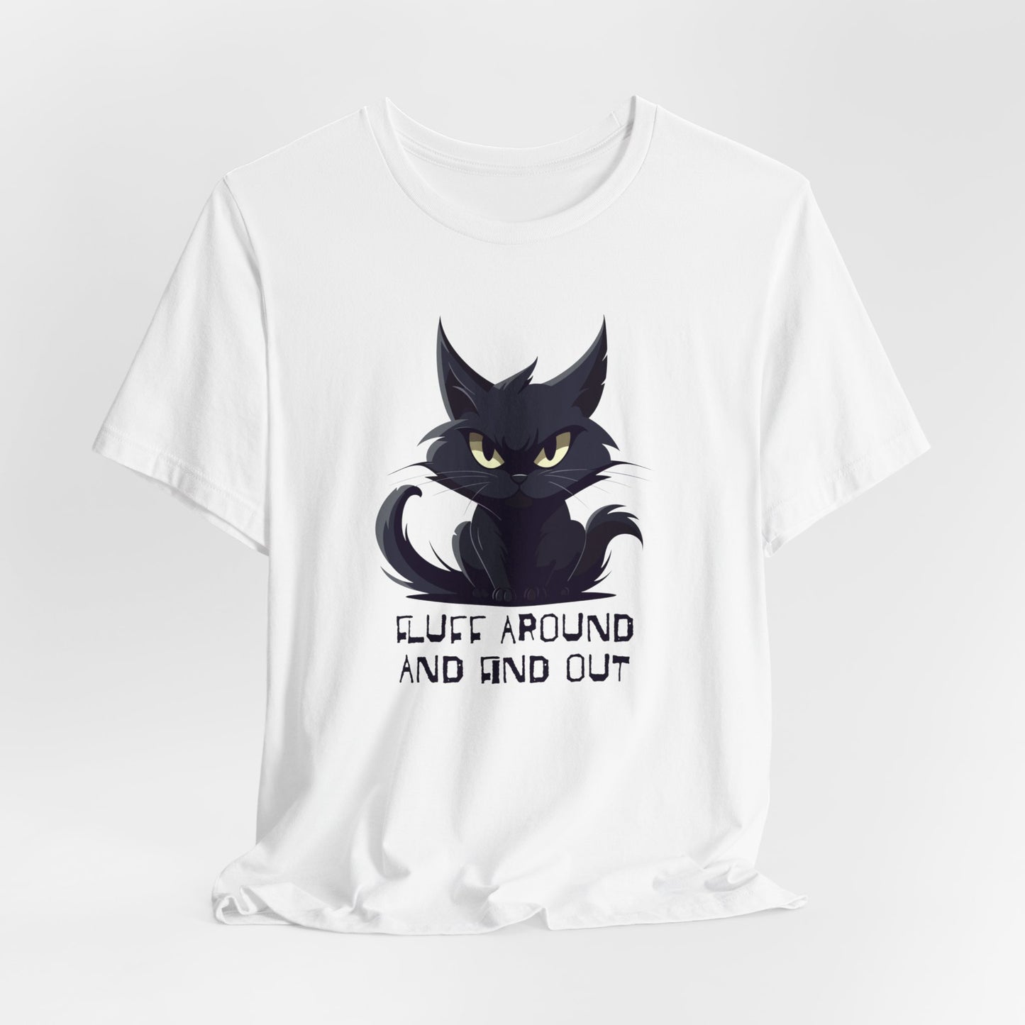 Sarcastic Cat T-Shirt For Funny Animated Feline TShirt For Sassy Cat Lover T Shirt Gift