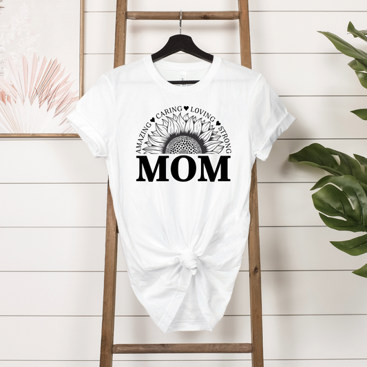 Mother's Day T-Shirt For Mom T Shirt For Sunflower TShirt