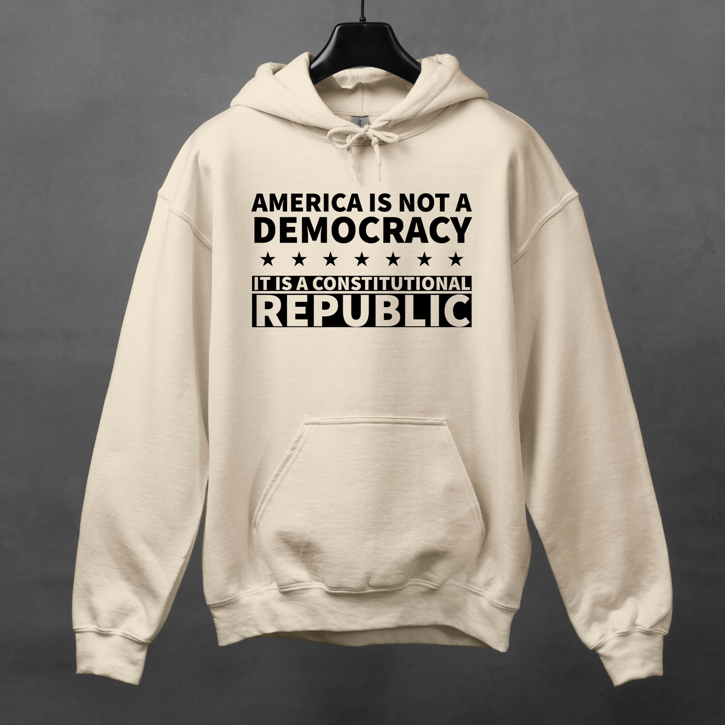 Constitutional Republic Hoodie For Conservative Sweatshirt For Patriotic America USA Freedom Shirt