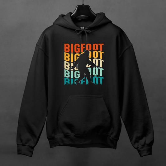 Bigfoot Hooded Sweatshirt For Yeti Hiker For Sasquatch Lovers Hoodie