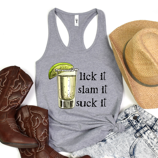 Tequila Shot Tank Top For Cinco De Mayo Shirt For Party Shirt For Funny Tequila Top For Salty Shirt For Party Gift Alcohol Summer Tank