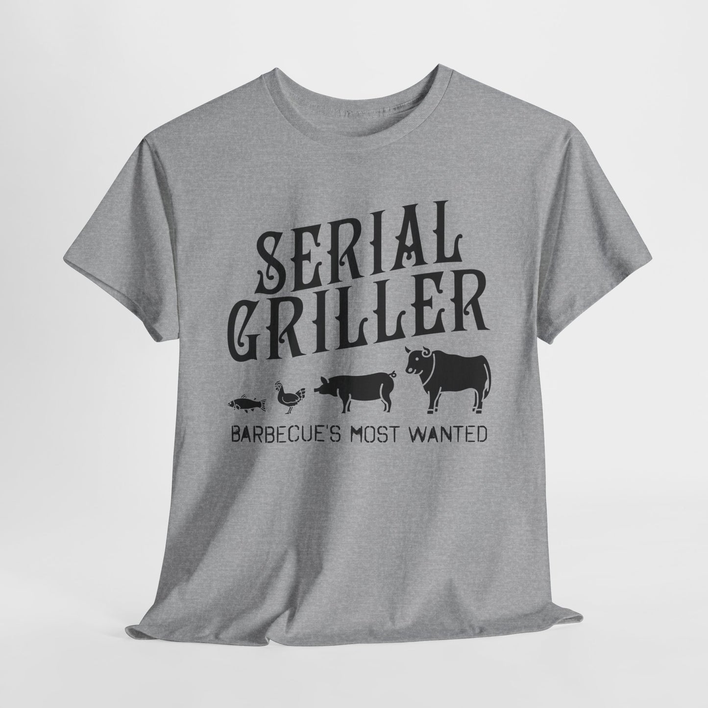 Serial Griller BBQ T-Shirt - USA Made