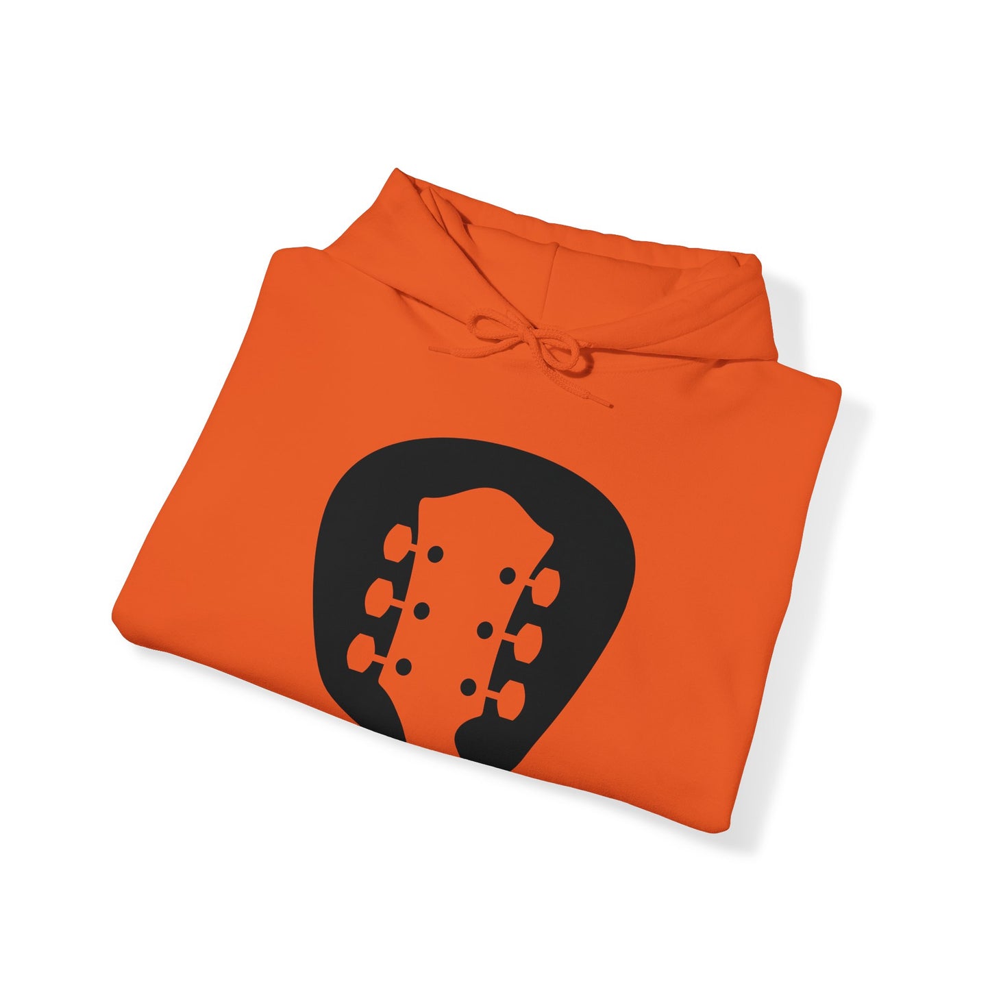 Headstock Hoodie With Guitar Pick Hooded Sweatshirt For Musician Sweatshirt For Music Shirt For Guitar Player Hoodie For Live Music Shirt For Guitar Player Gifts For Musician Gift