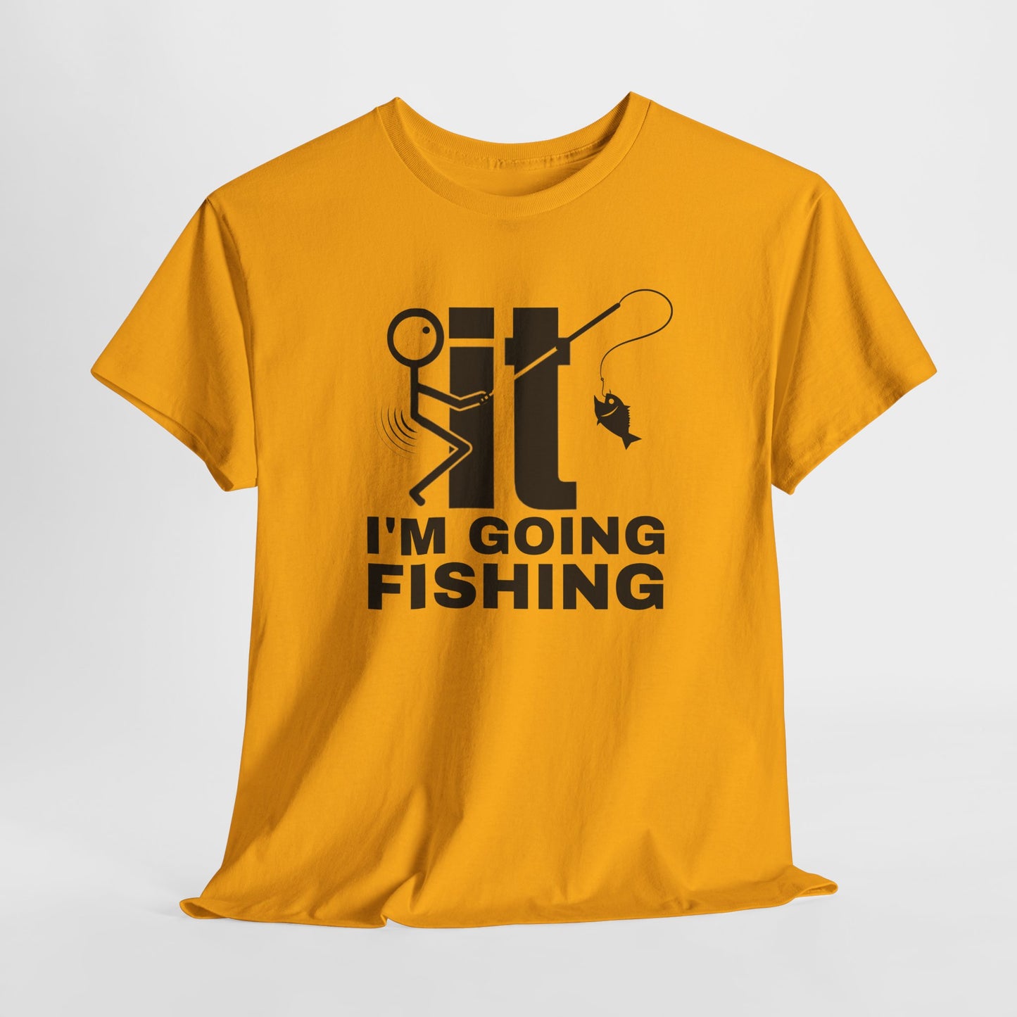 Funny Fishing T-Shirt For F It T Shirt For Graphic Stick Figure TShirt For Fisherman Gift