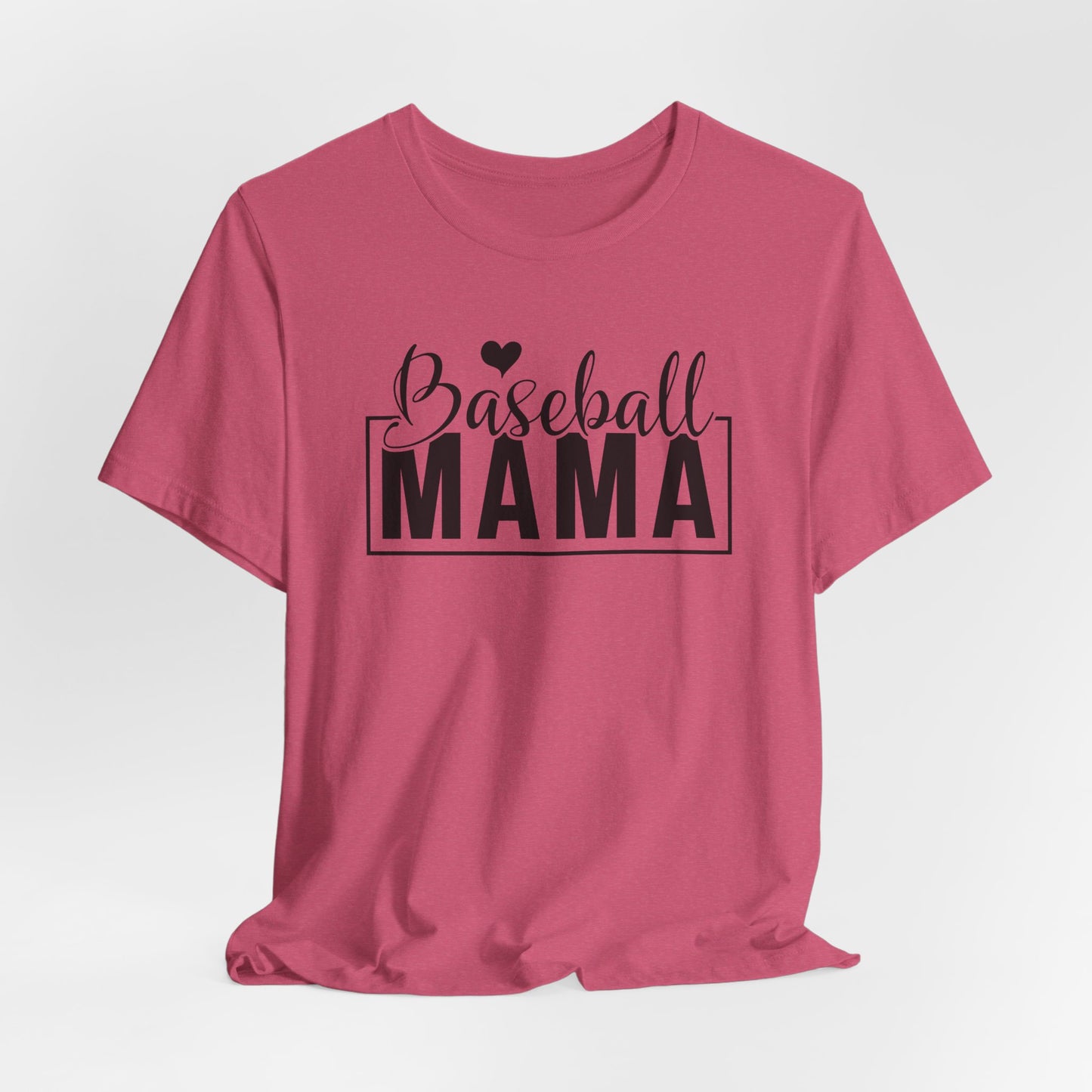 Baseball Mama T-Shirt For Sports Fan T Shirt For Proud Parent TShirt