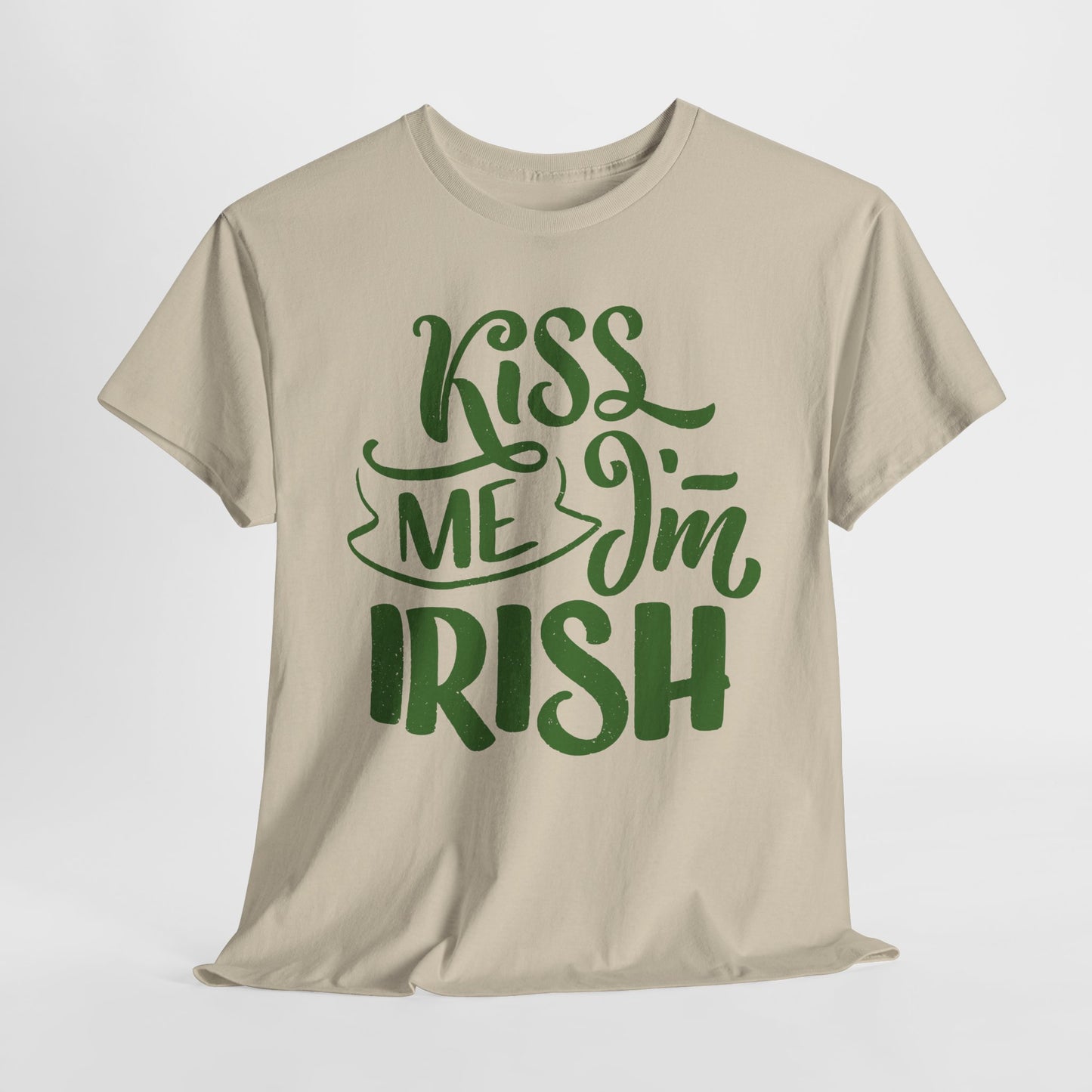 Kiss Me I'm Irish T-Shirt For Saint Patrick's Day T Shirt For Holiday Drinking TShirt