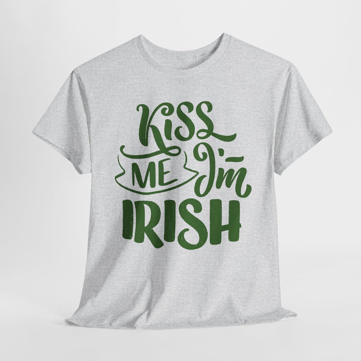 Kiss Me I'm Irish T-Shirt For Saint Patrick's Day T Shirt For Holiday Drinking TShirt