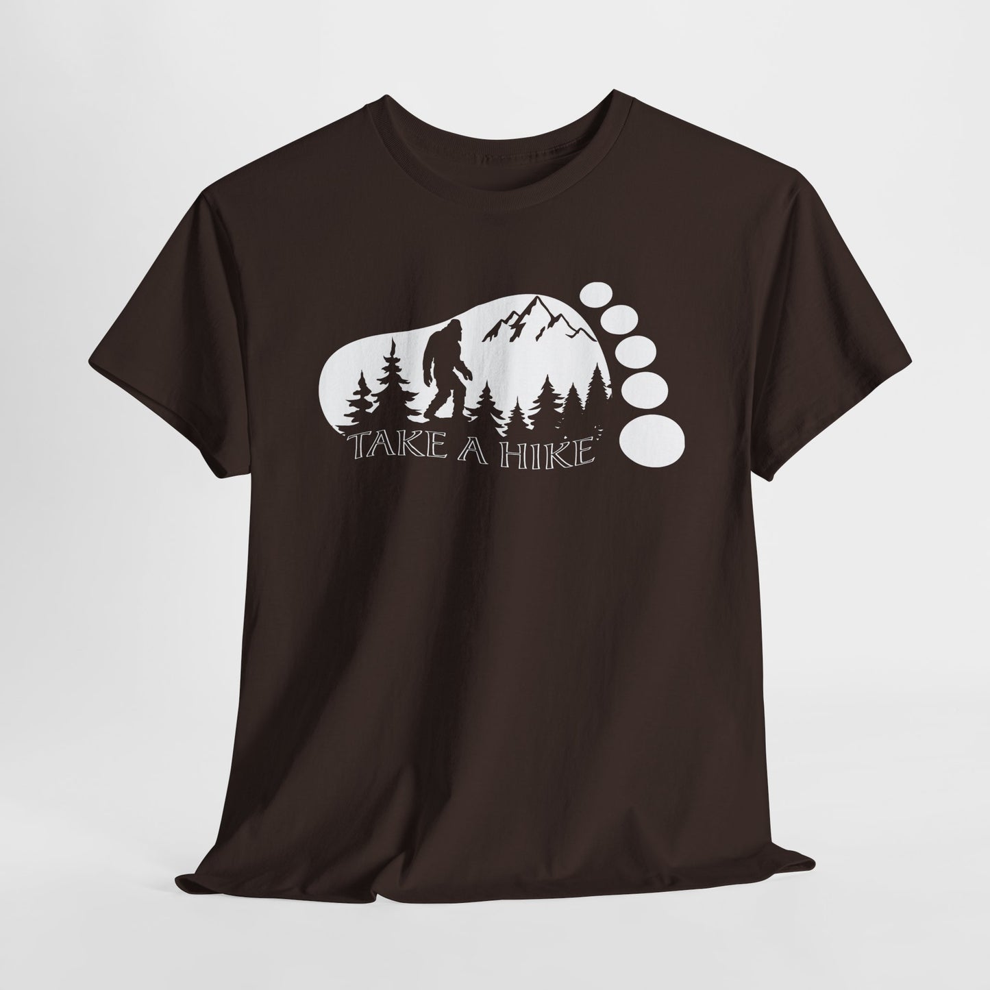 Bigfoot T-Shirt For Hiking TShirt For Outdoor Adventure T Shirt For Trekking Shirt For Hikers T-Shirt For Bigfoot Lovers Gift for Hiker Gift