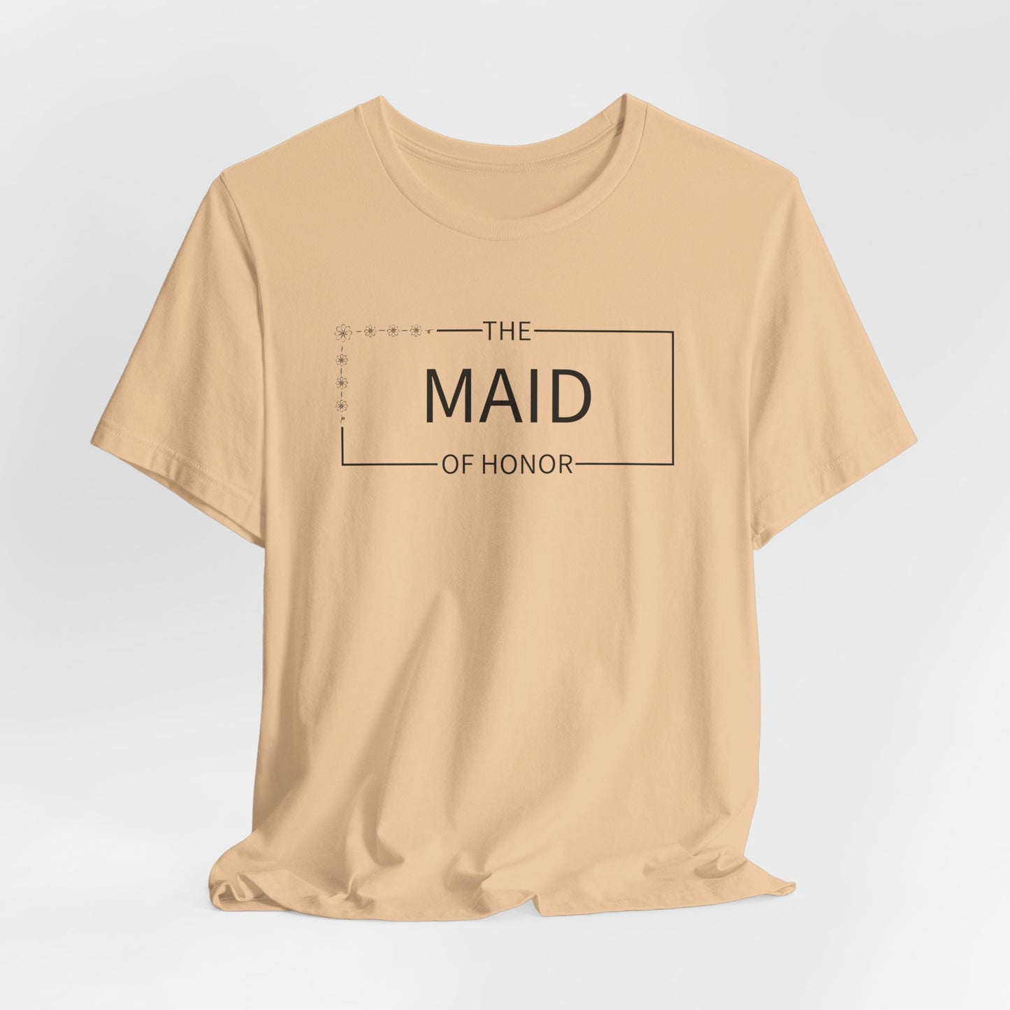 Maid Of Honor T-Shirt For Wedding Party TShirt For Bachelorette T Shirt