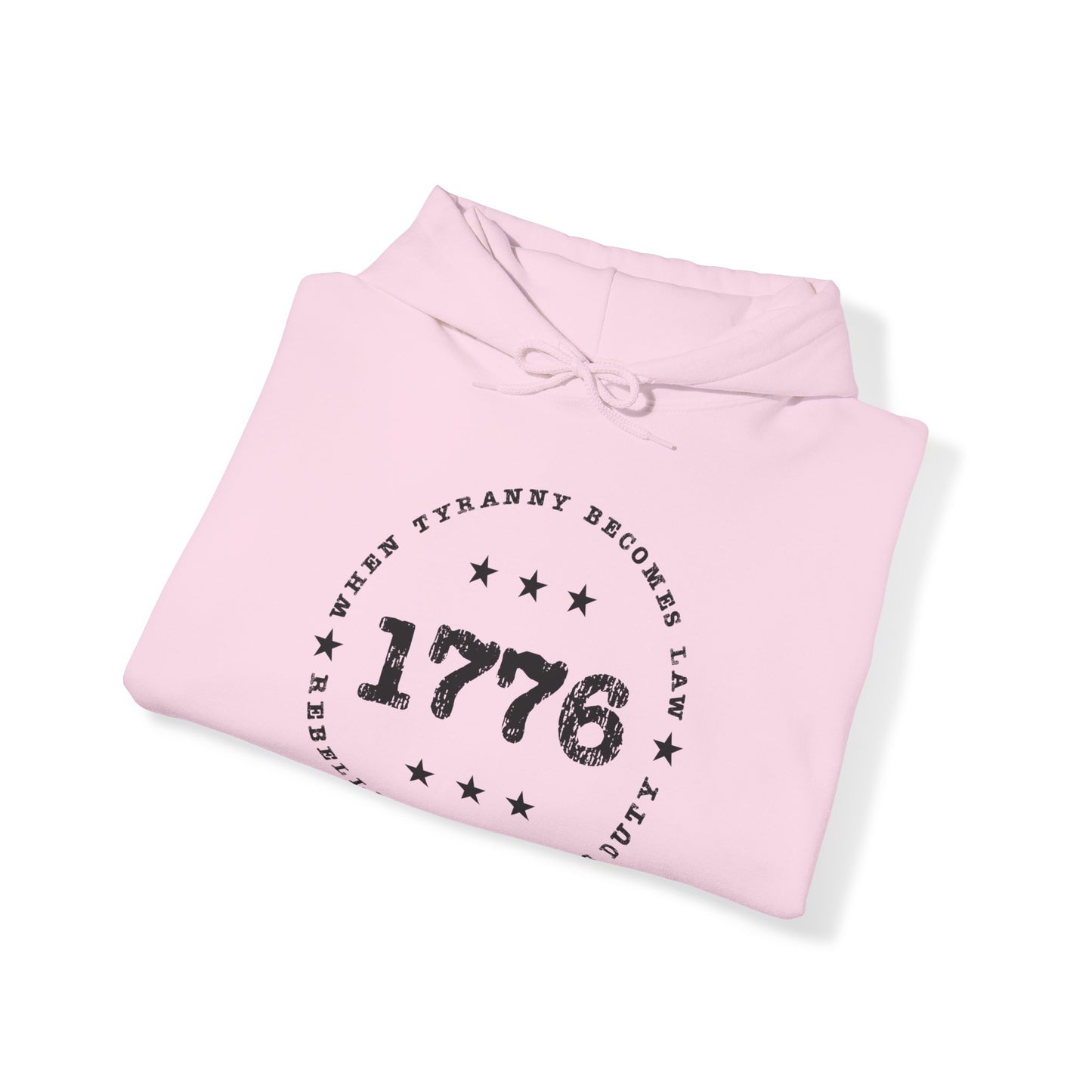 1776 Hooded Sweatshirt For Tyranny Hoodie For Rebellion Clothing For Conservative Gift