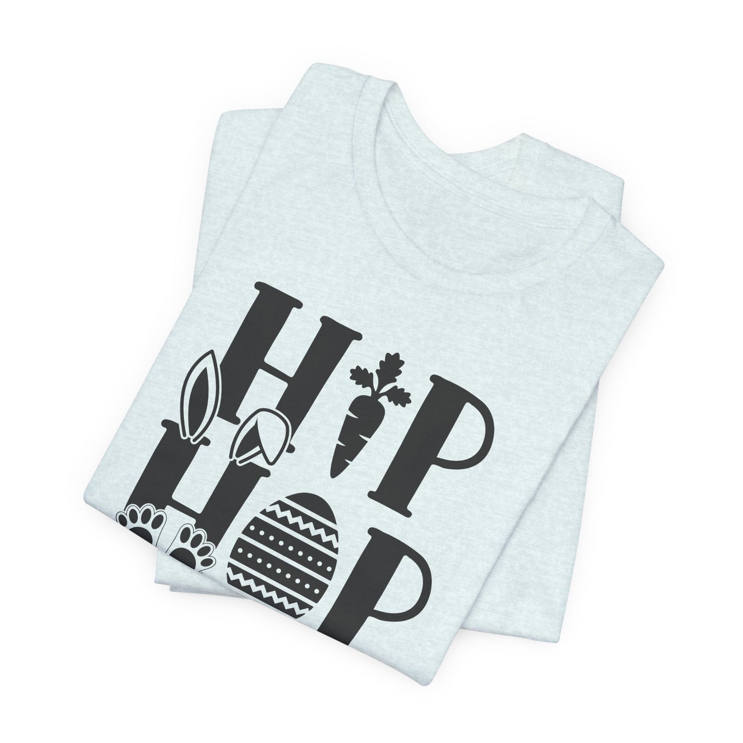 Hip Hop T-Shirt For Funny Easter T Shirt For Cute Bunny T Shirt