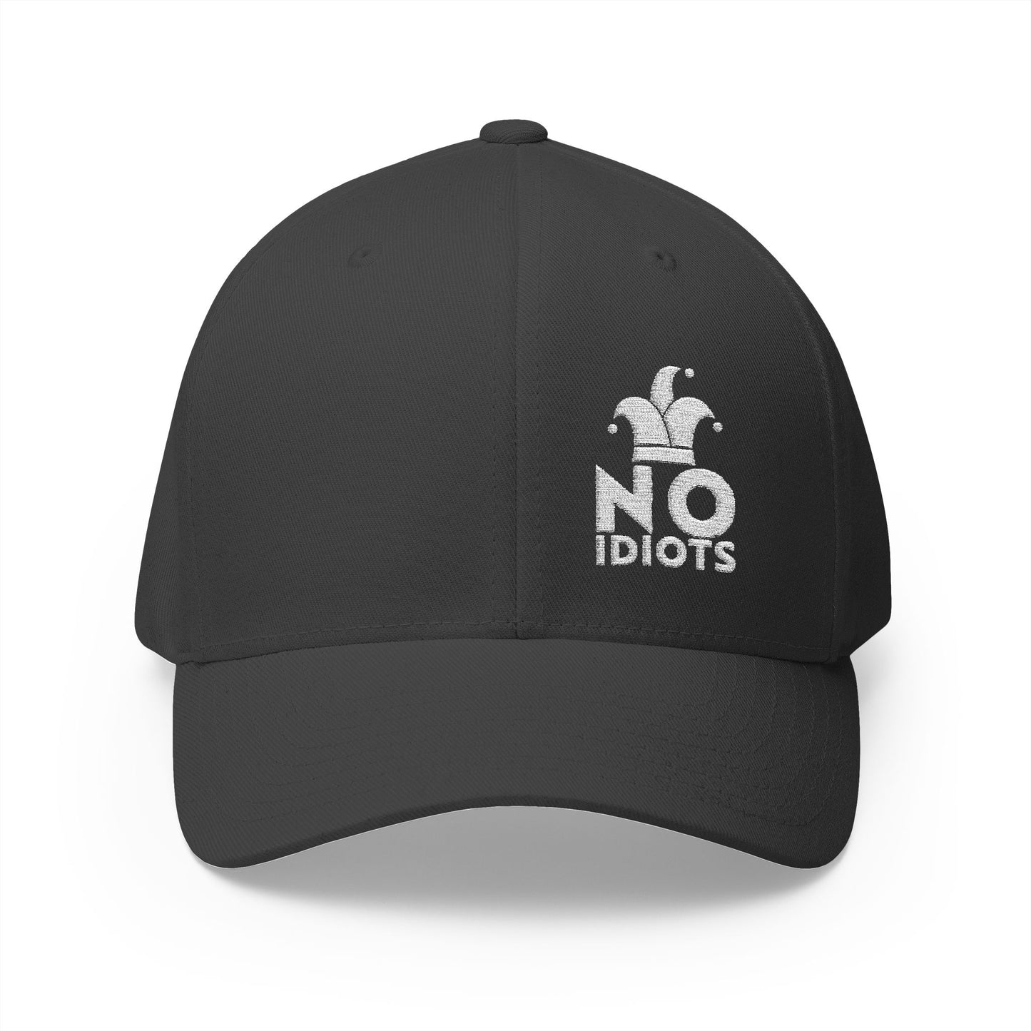No Idiots Witty FlexFit Cap