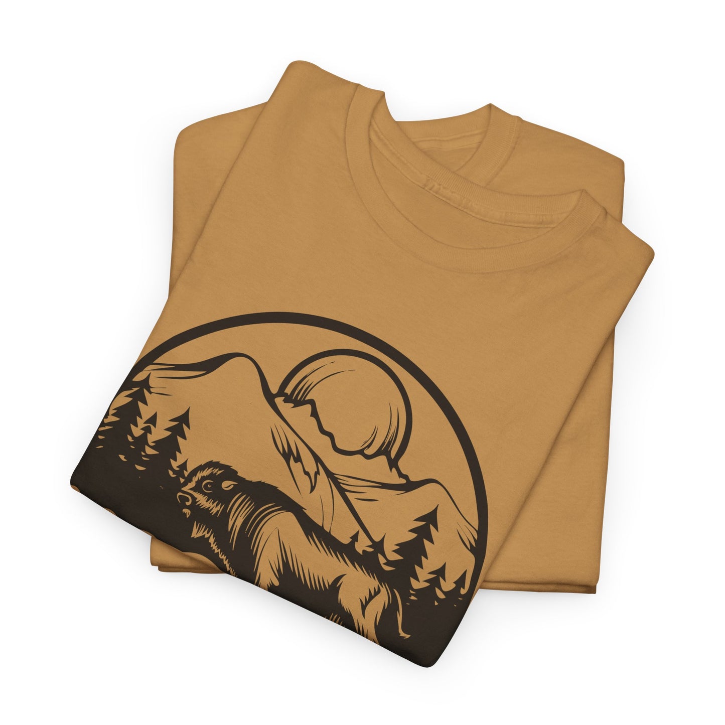 Buffalo T-Shirt For Mountains T Shirt For Wilderness TShirt