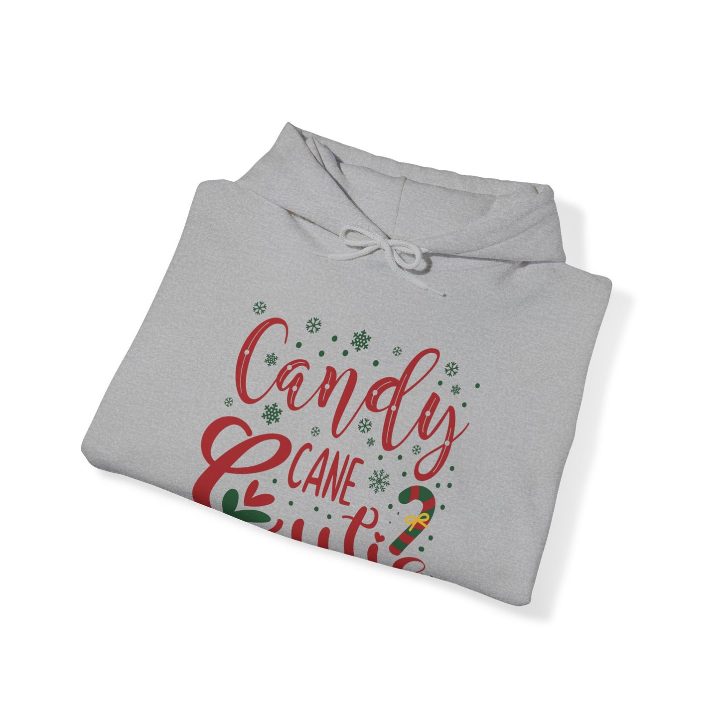 Christmasy Hooded Sweatshirt For Cute Christmas Hoodie For Candy Cane Lover Clothing