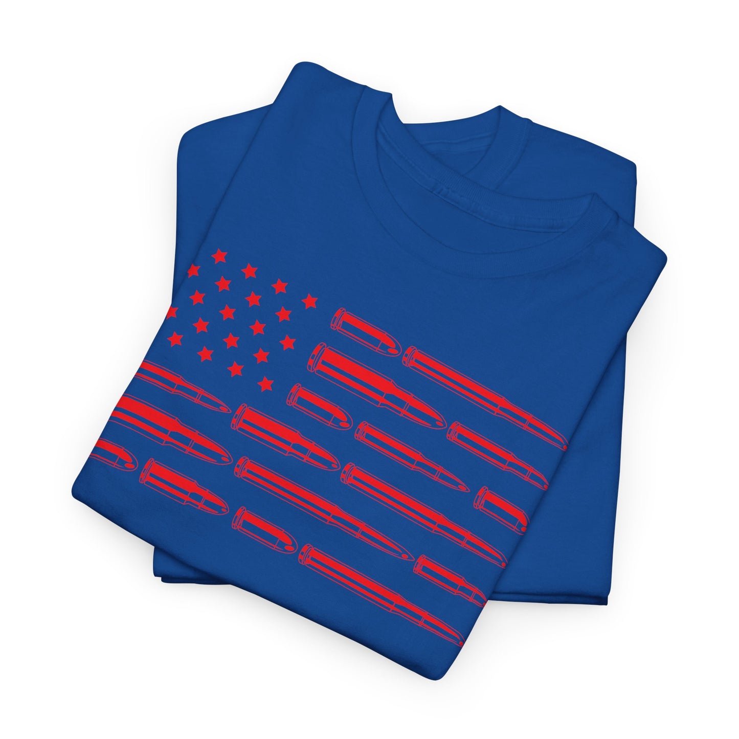 Bullet Flag T-Shirt For Second Amendment TShirt For Patriotic 2A T Shirt