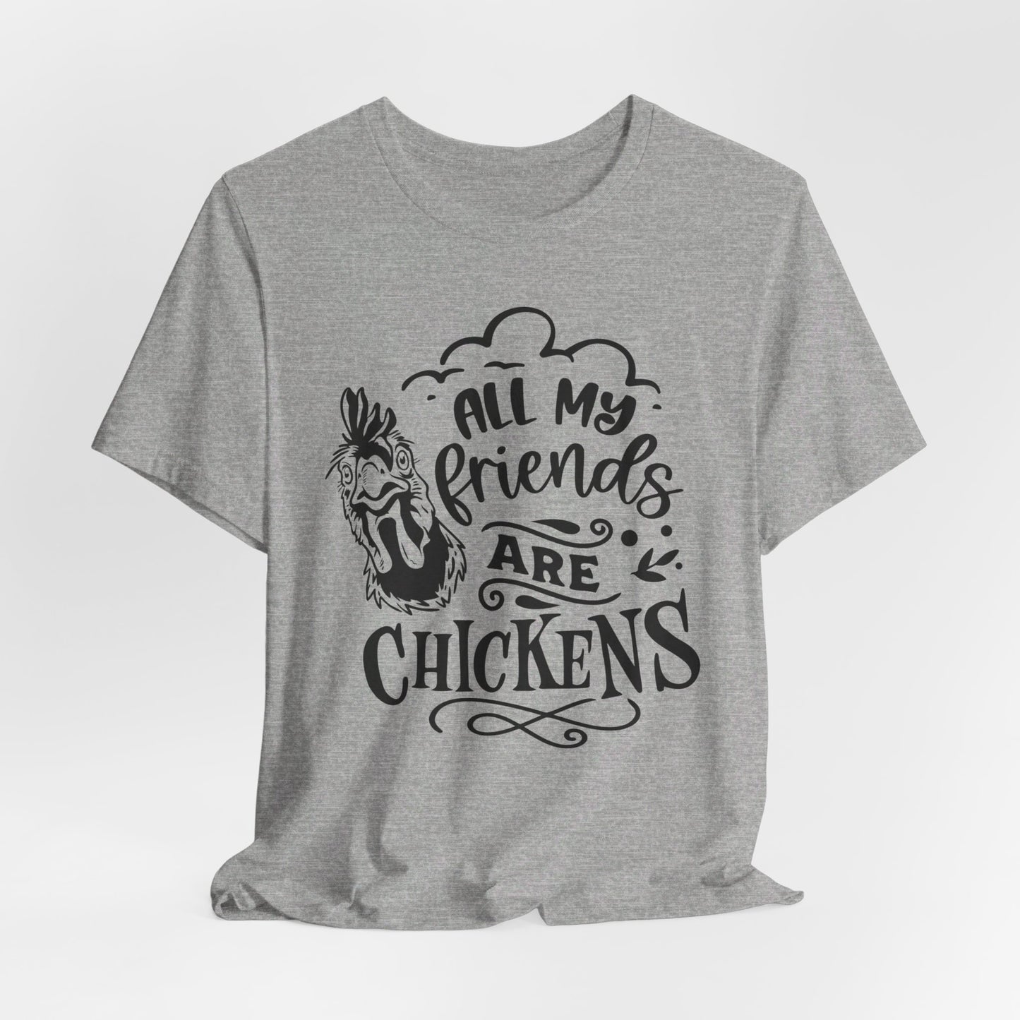 Chicken T-Shirt For Friends T Shirt for Hen TShirt