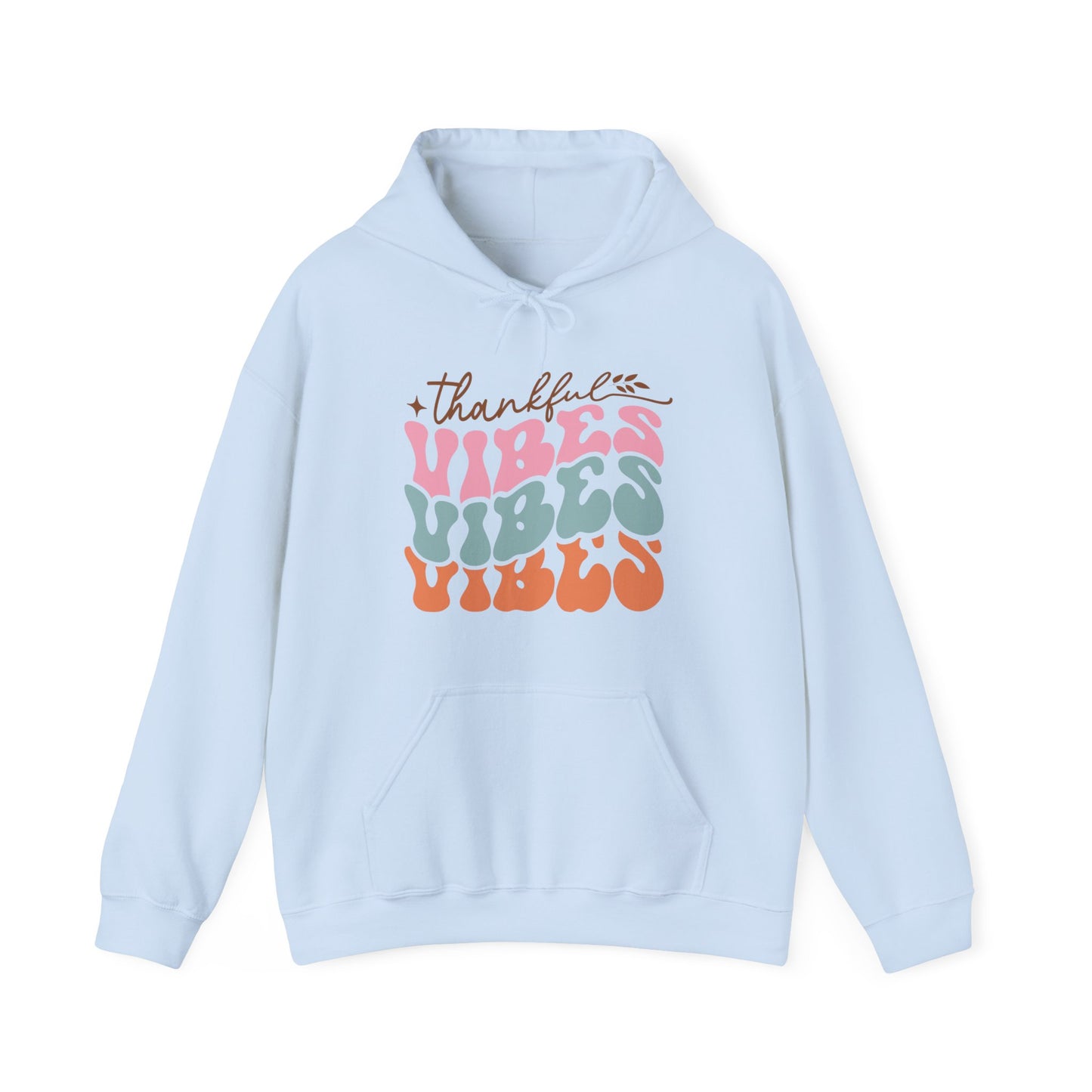 Retro Thanksgiving Hooded Sweatshirt For Thankful Hoodie For Warm Turkey Day Vibes Shirt