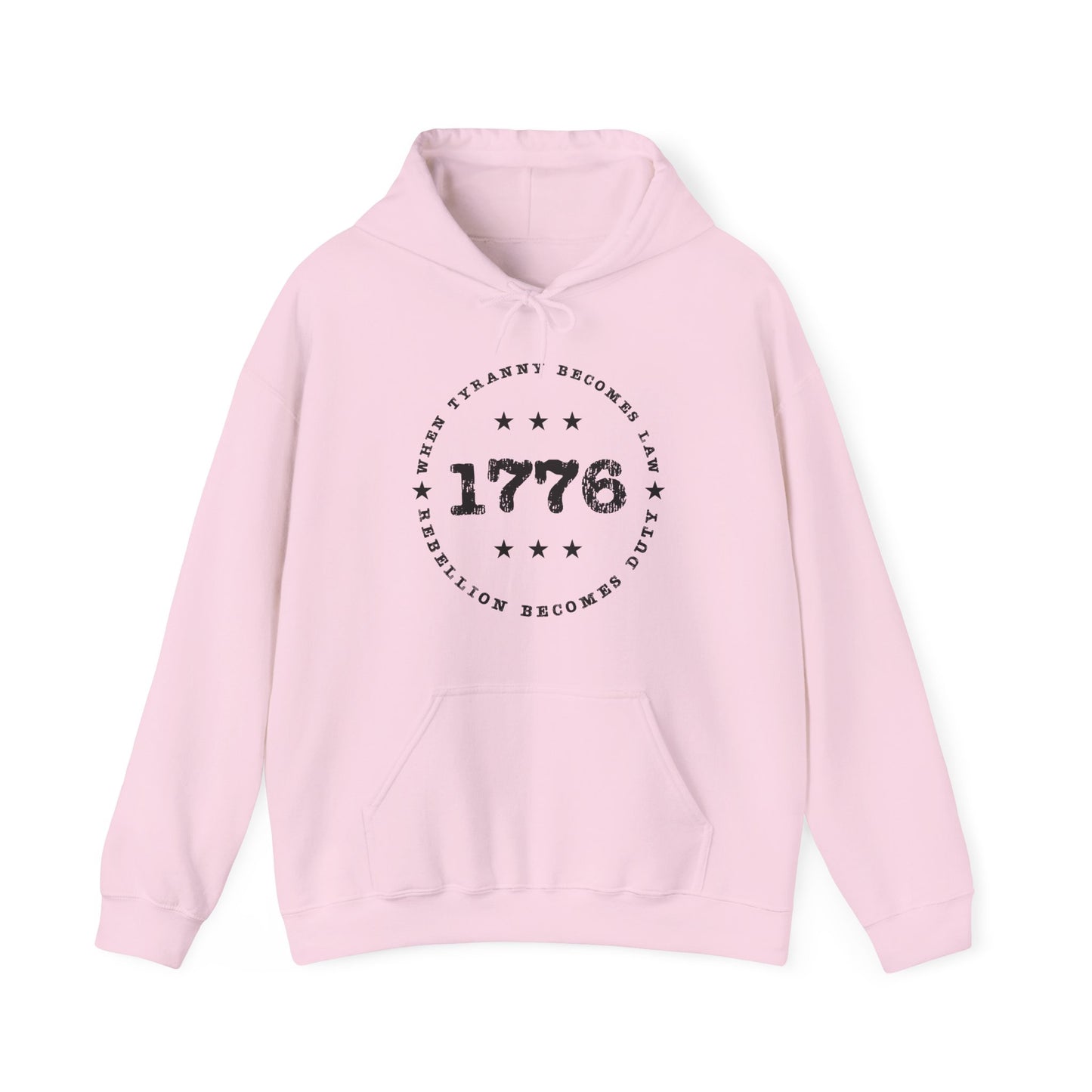 When Tyranny Becomes Law 1776 Hooded Sweatshirt For Rebellion Hoodie For Conservative Gift