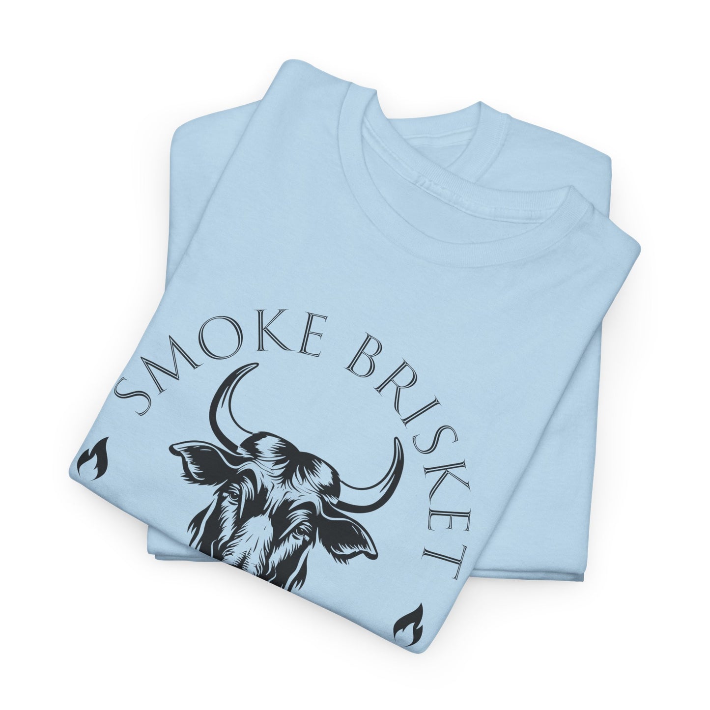 Smoke Brisket Not Meth T-Shirt For Sarcastic BBQ T Shirt For Funny Foodie TShirt