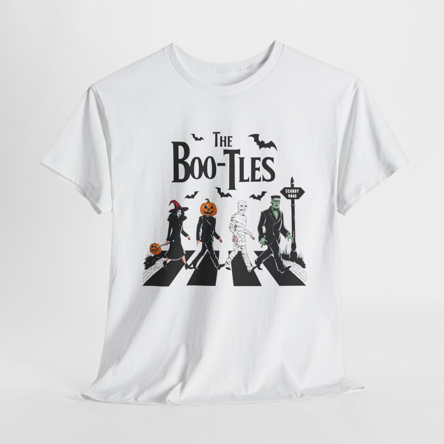 Punny Boo-tles T-Shirt For Beatles Parody TShirt For Scabby Road T Shirt For Halloween Costume