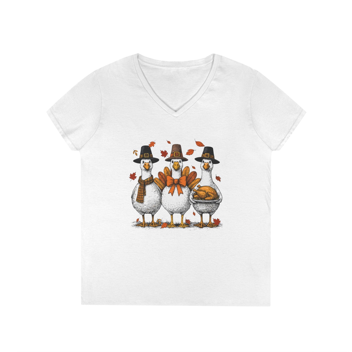 Holiday Birds Thanksgiving T-Shirt