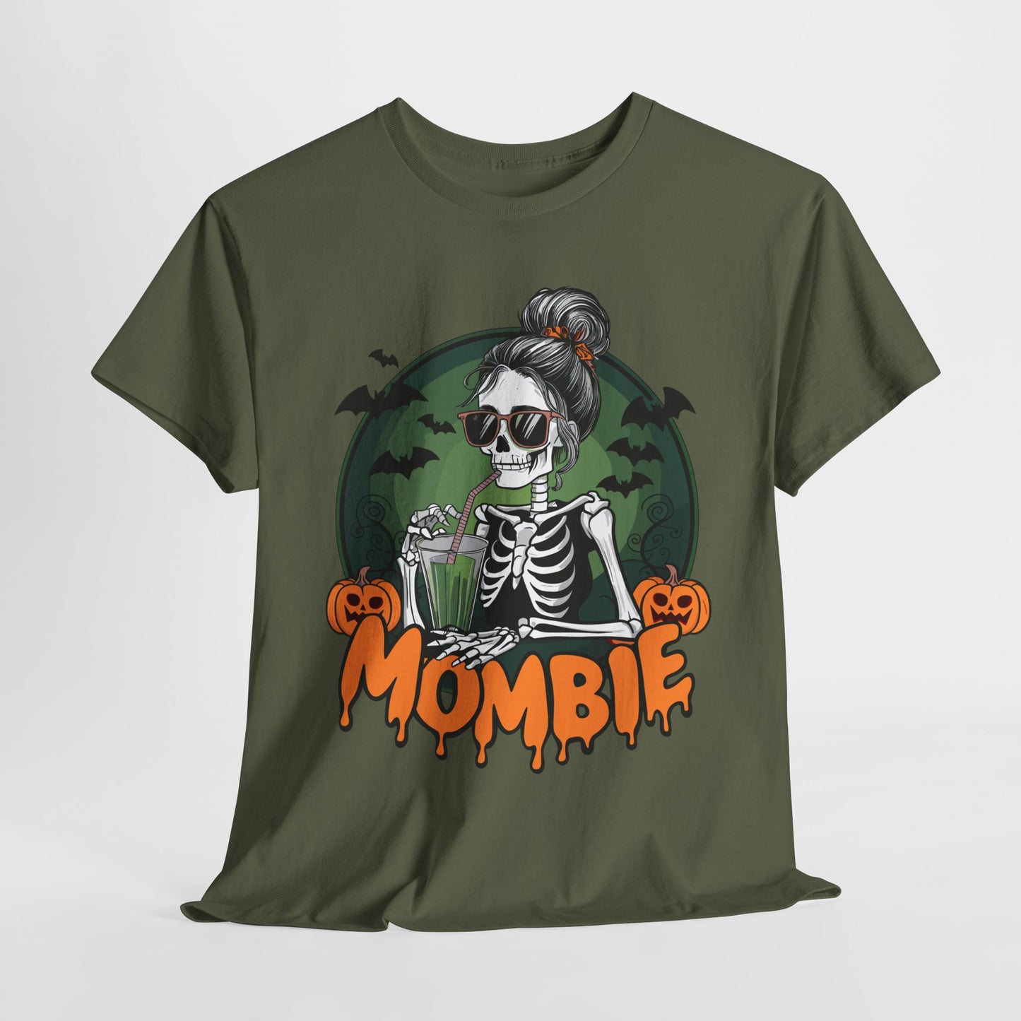 Mombie T-Shirt For Punny Zombie T Shirt For Cute Halloween TShirt For Mom