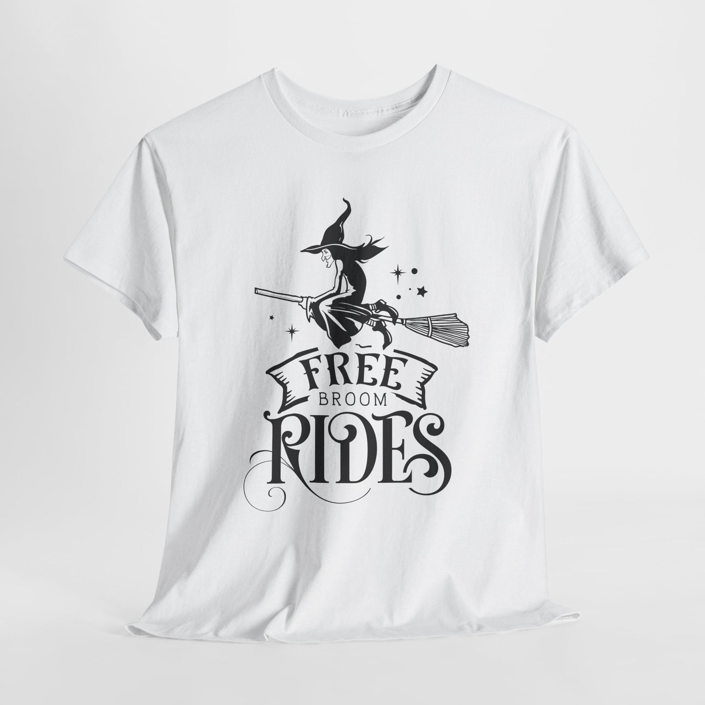 Broom Rides T-Shirt For Witches T Shirt For Halloween Costume TShirt