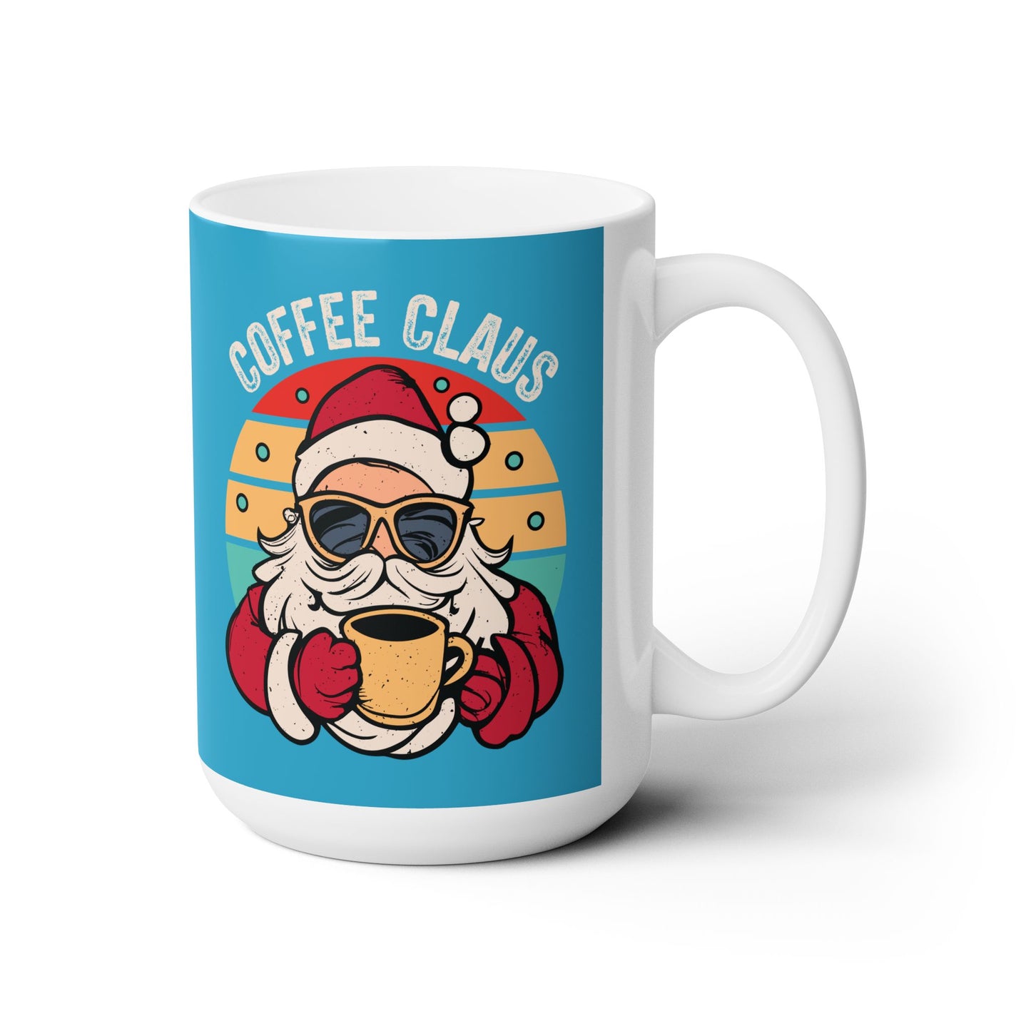 Coffee Santa Claus Mug Hot Cocoa Tea Cup