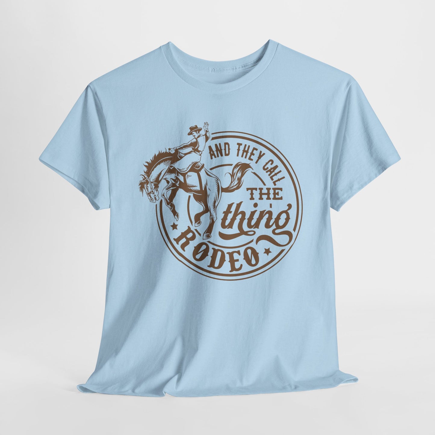 Rodeo T-Shirt For Western T Shirt For Bronc Rider TShirt For Cowboy Tee