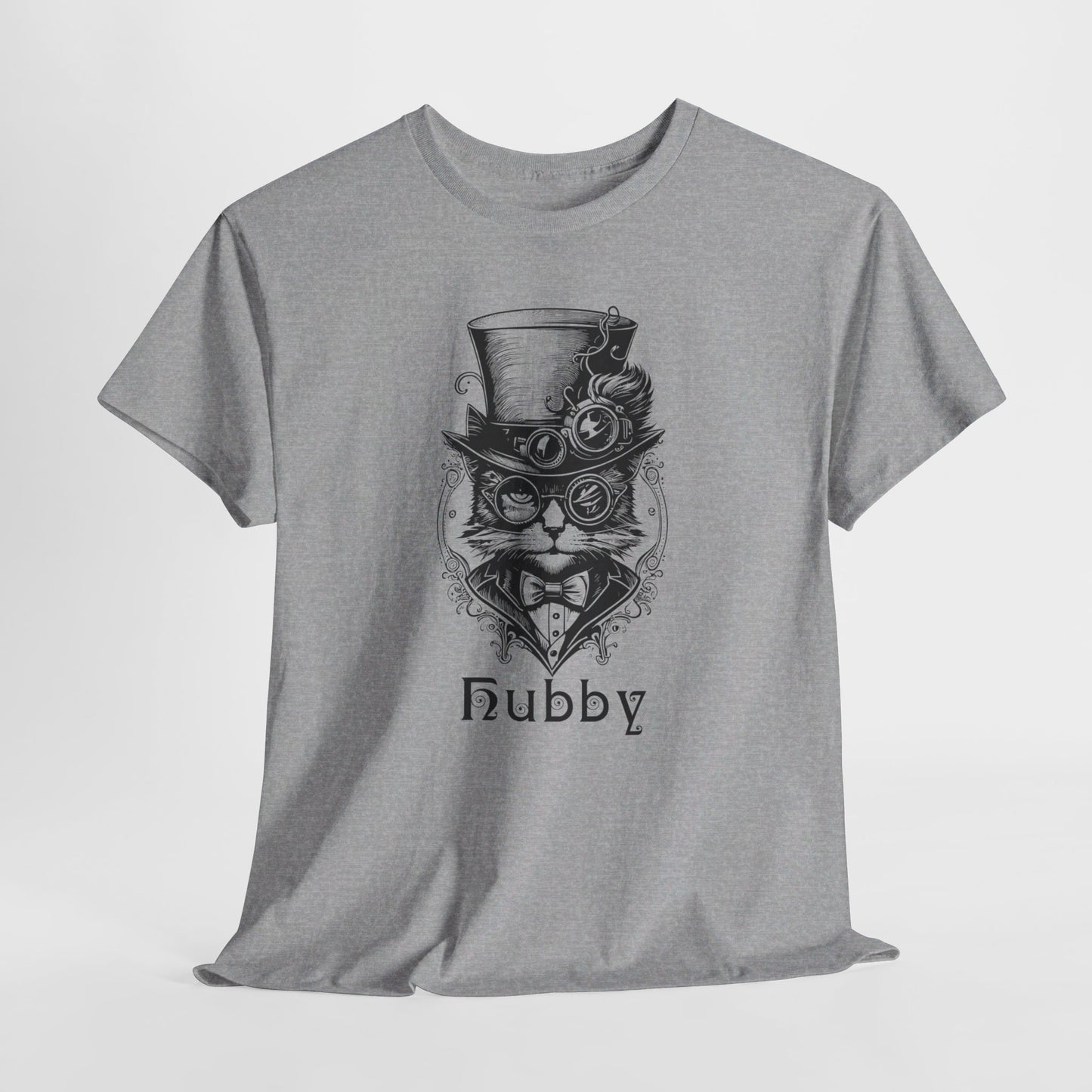 Hubby T-Shirt For Steampunk Wedding TShirt For Groom T Shirt For Couples Shirt For New Husband Shirt