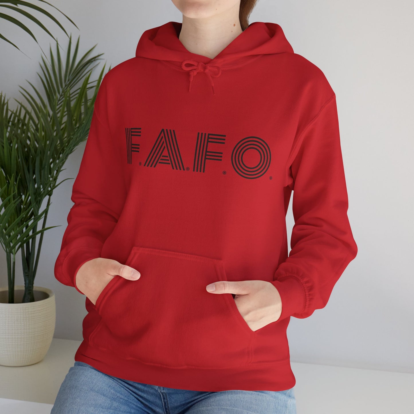 FAFO Hooded Sweatshirt For Sarcastic Humor Hoodie For Just Try It Sweatshirt For Funny Gift Idea