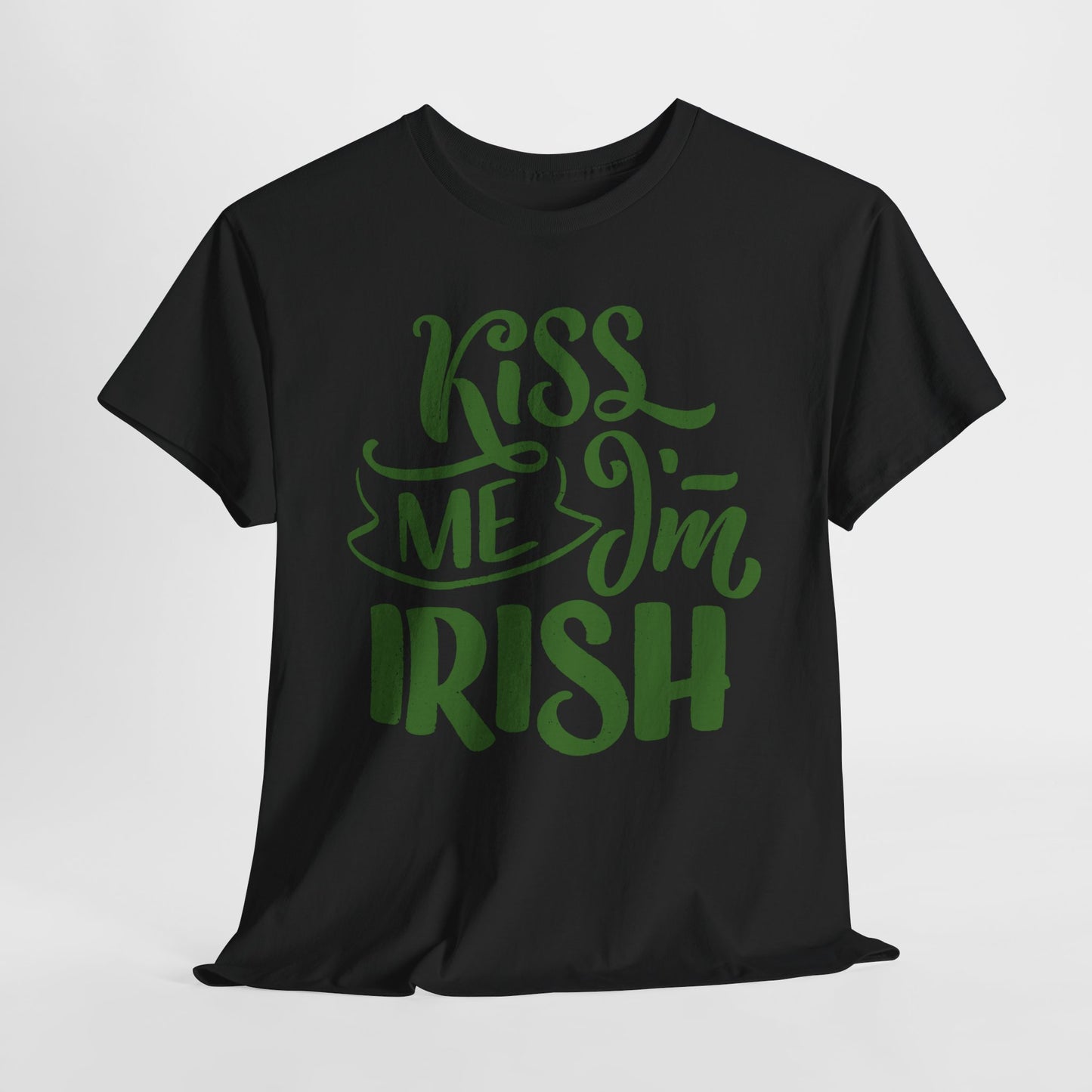 Kiss Me I'm Irish T-Shirt For Saint Patrick's Day T Shirt For Holiday Drinking TShirt