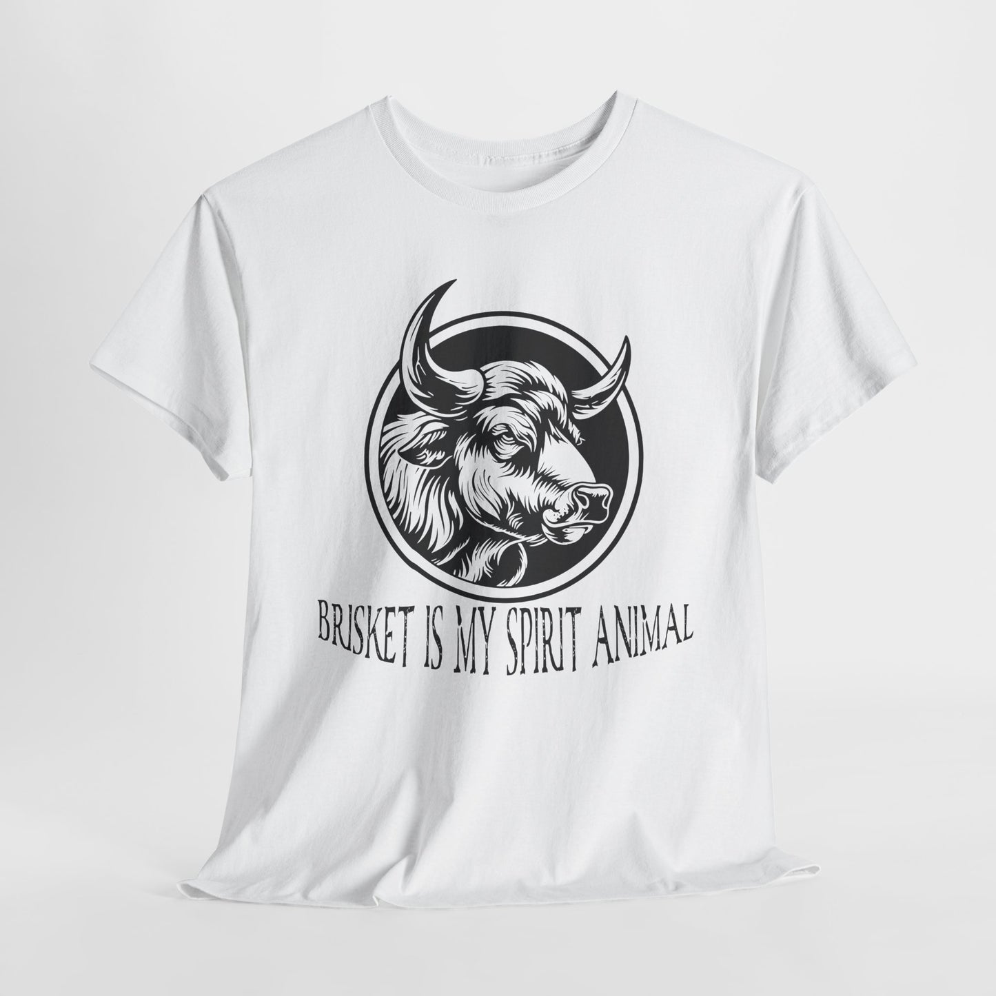 Brisket Is My Spirit Animal T-Shirt For Foodie T Shirt For BBQ Master TShirt