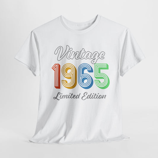 Vintage 1965 T-Shirt For Limited Edition TShirt For Class Reunion T Shirt For Birthday Shirt For Birthday Gift For Graduation TShirt