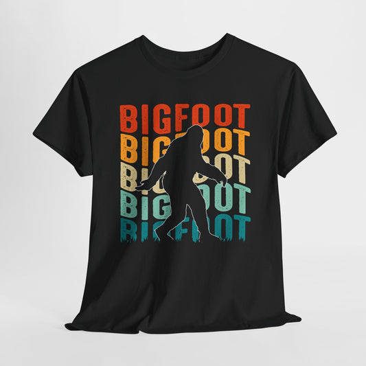 Bigfoot T-Shirt For Yeti TShirt For Sasquatch T Shirt For Colorful Bigfoot Tee For Conspiracy Theory TShirt For Yeti Fan