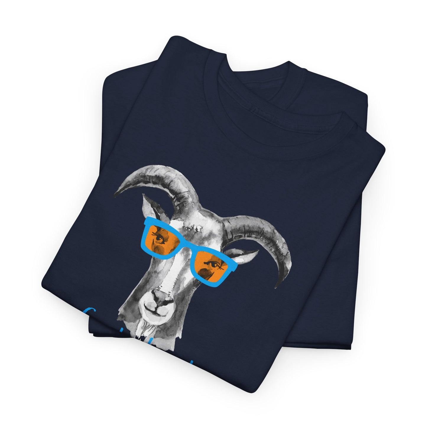 Funny Hipster Goat T-Shirt For Cute Kid TShirt For Make My Day T Shirt