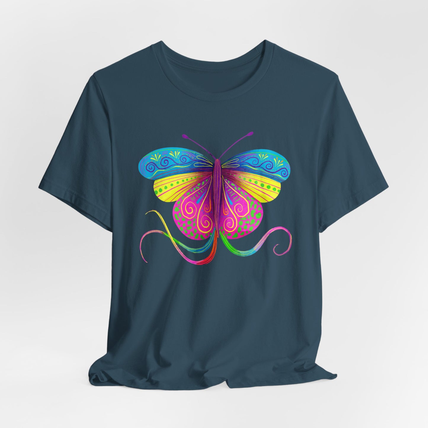 Butterfly T-Shirt For Mexican Folk Art T Shirt For Cinco de Mayo Watercolor TShirt