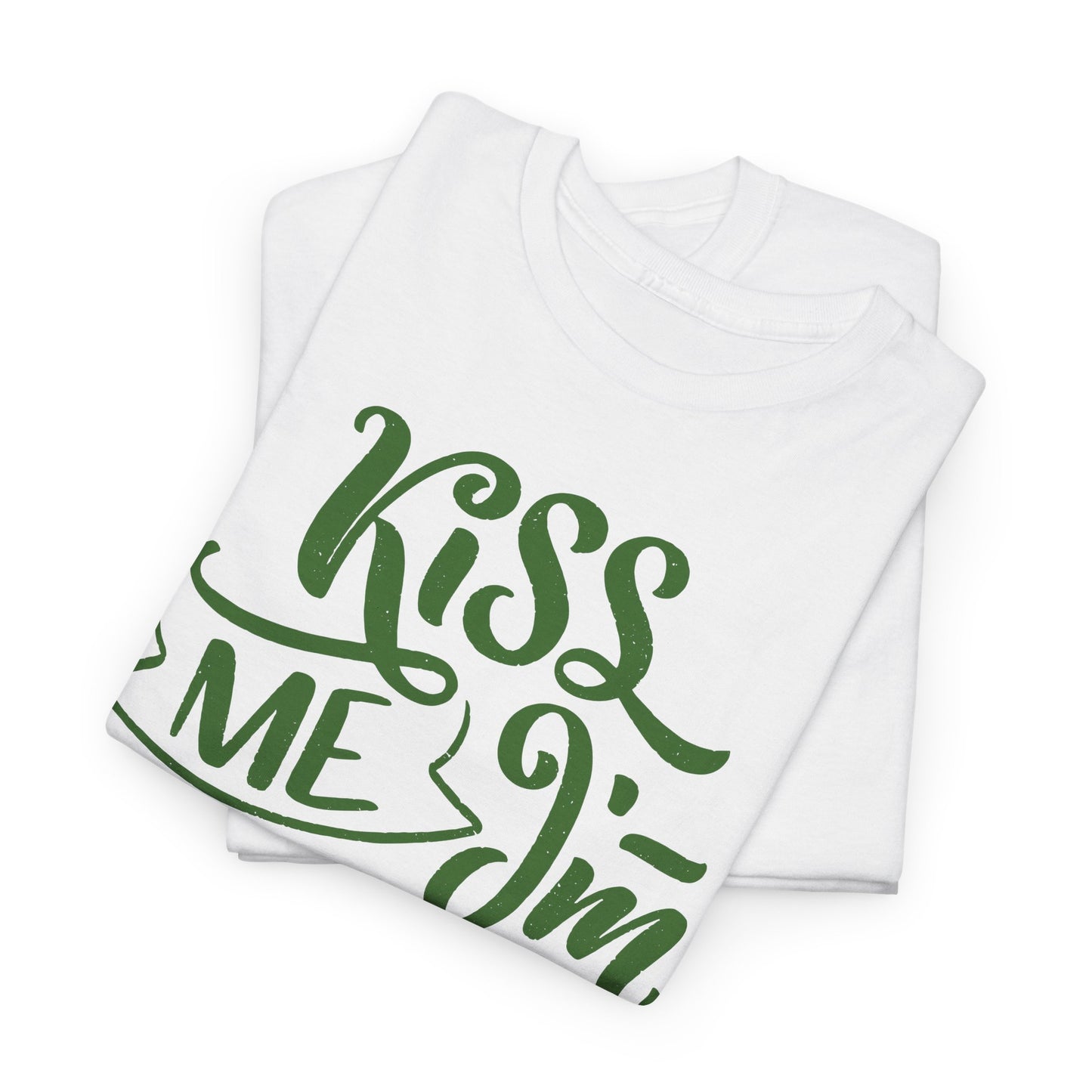 Kiss Me I'm Irish T-Shirt For Saint Patrick's Day T Shirt For Holiday Drinking TShirt