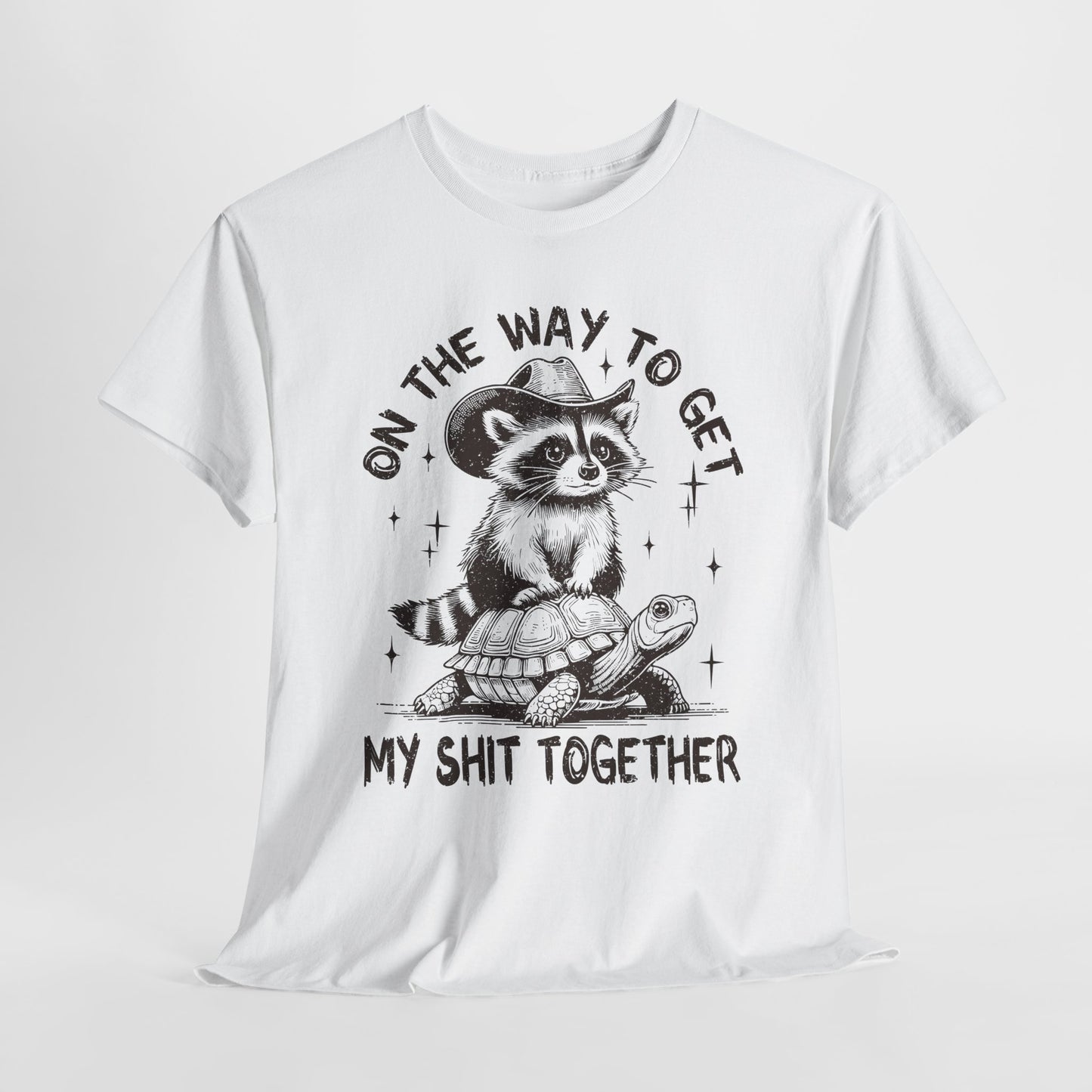 Funny Raccoon T-Shirt For Shit Show T Shirt For Sarcastic T Shirt