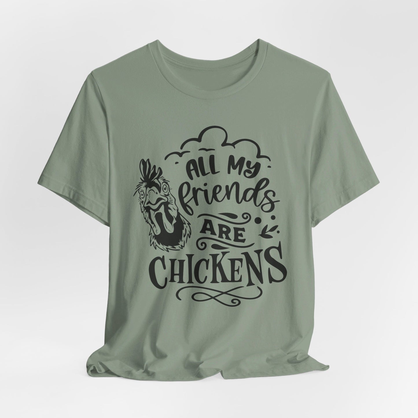 Chicken T-Shirt For Friends T Shirt for Hen TShirt