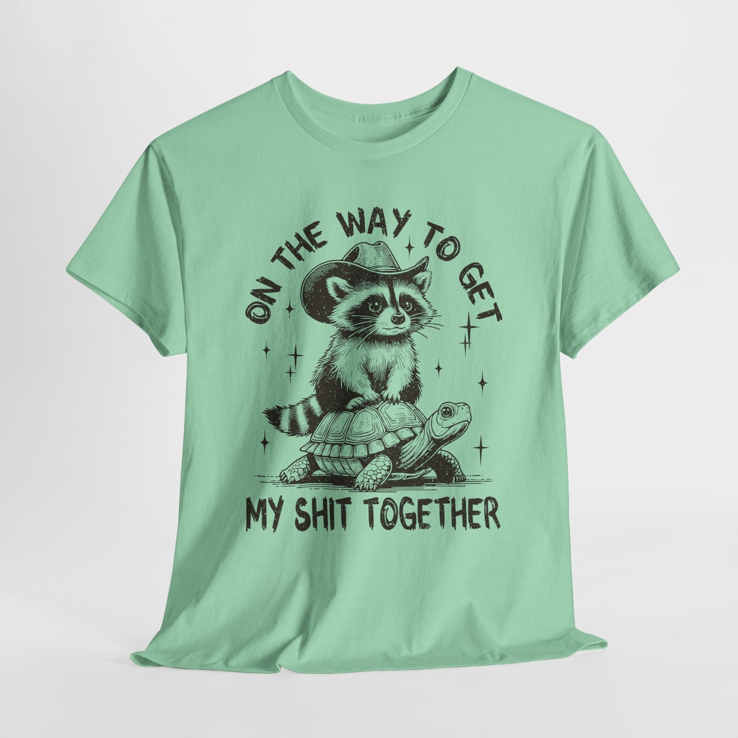 Funny Raccoon T-Shirt For Shit Show T Shirt For Sarcastic T Shirt