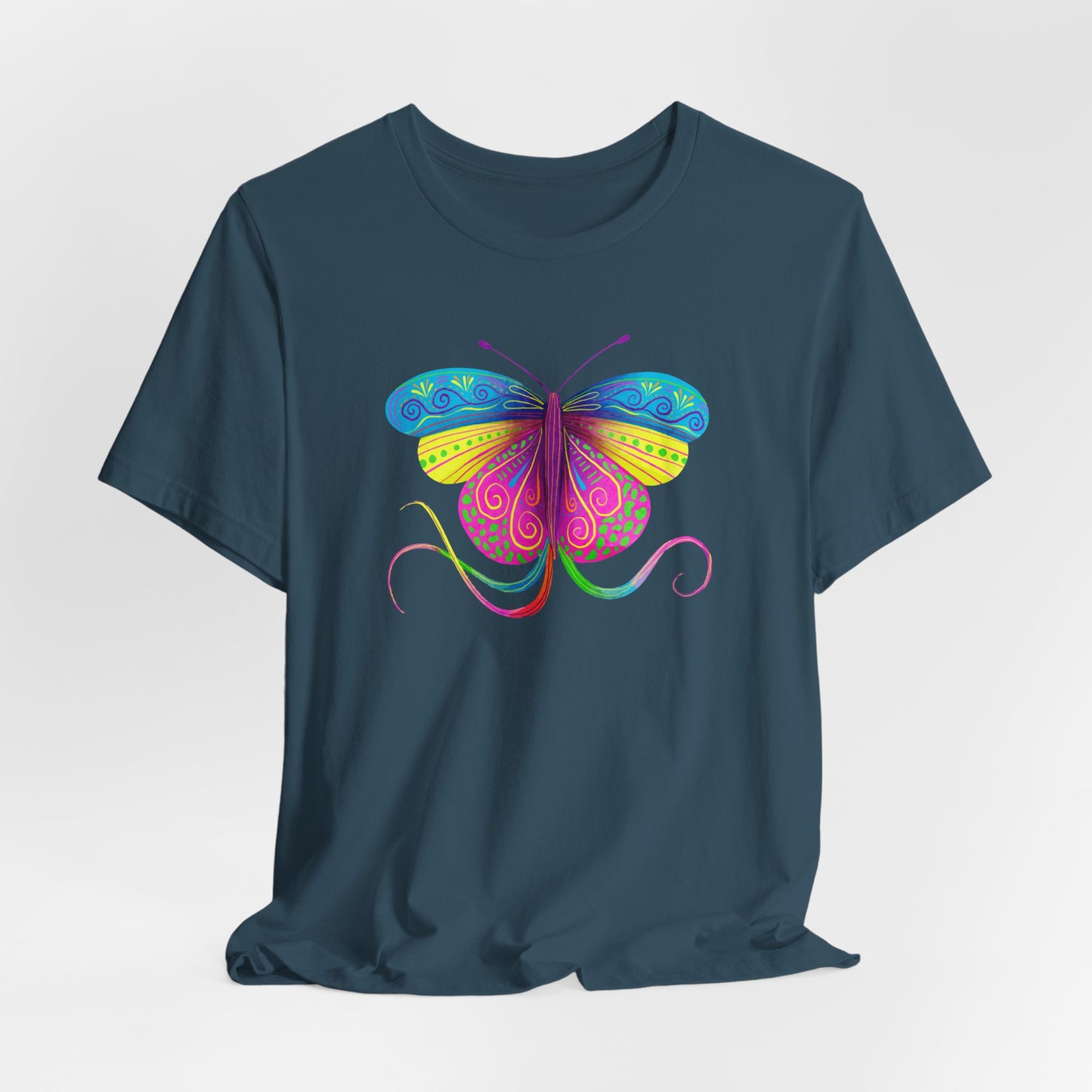 Butterfly T-Shirt For Mexican Folk Art T Shirt For Cinco de Mayo Watercolor TShirt