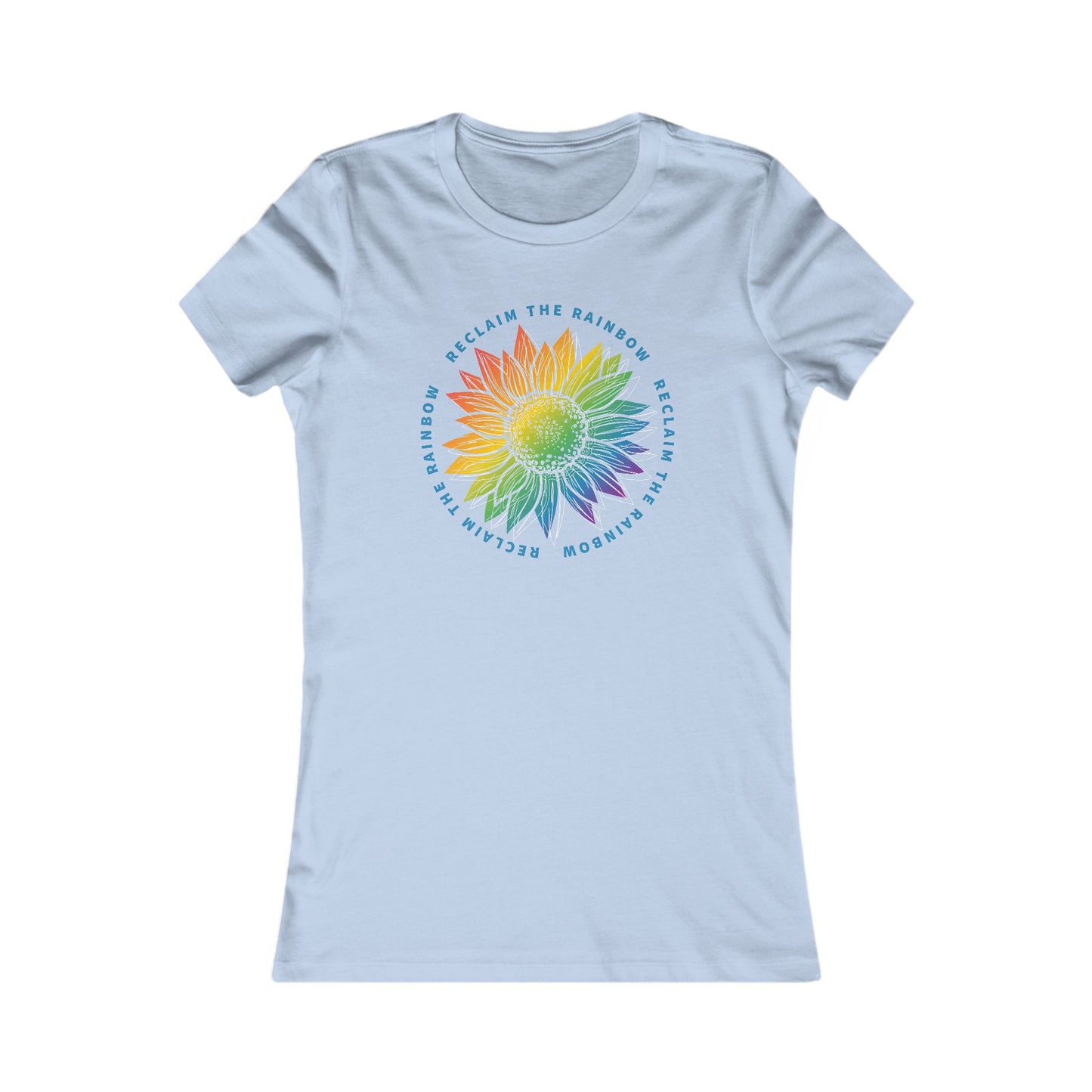 Reclaim The Rainbow T-Shirt For Spiritual TShirt For Sunflower T Shirt For Genesis 9:17 Shirt For Christian Tee