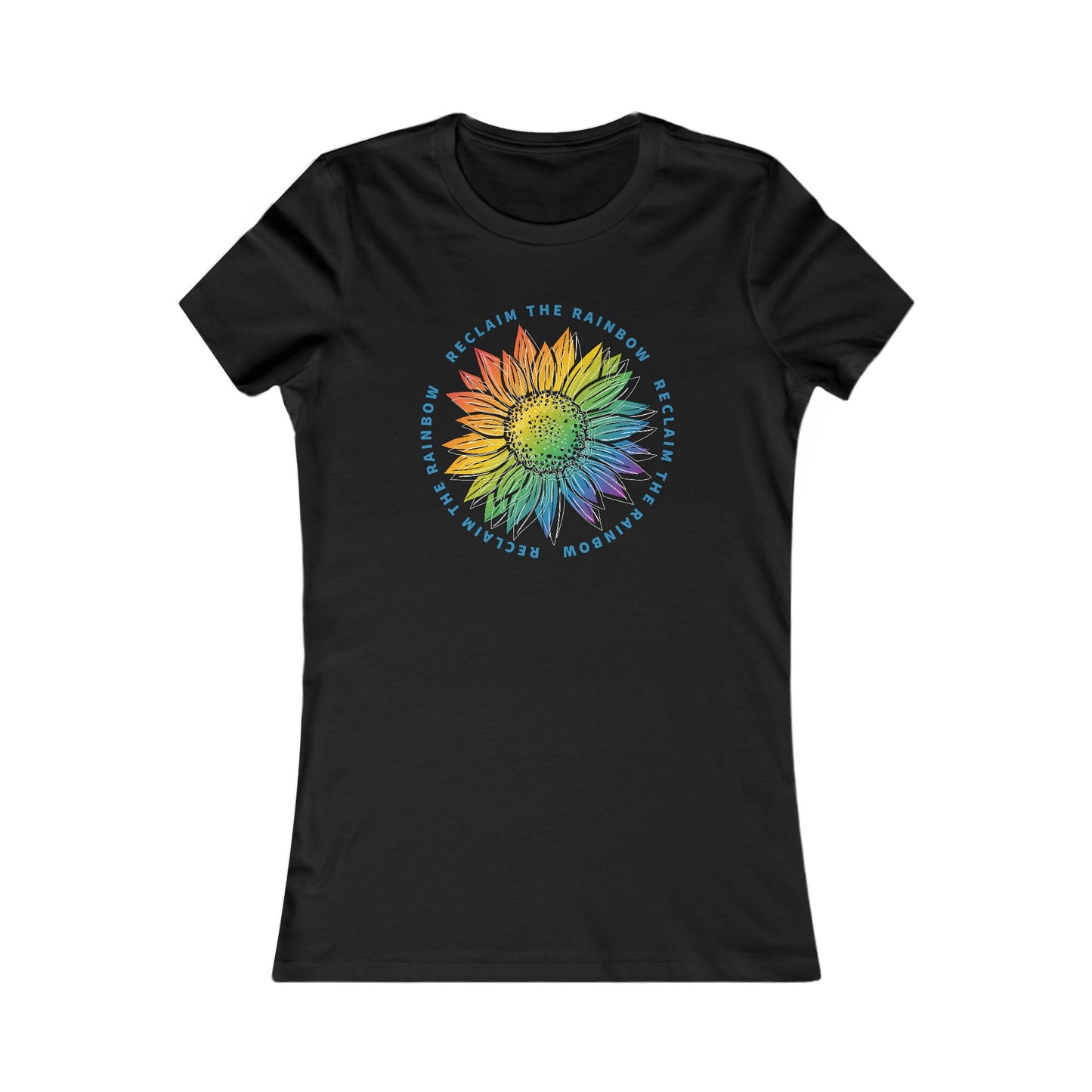 Reclaim The Rainbow T-Shirt For Spiritual TShirt For Sunflower T Shirt For Genesis 9:17 Shirt For Christian Tee