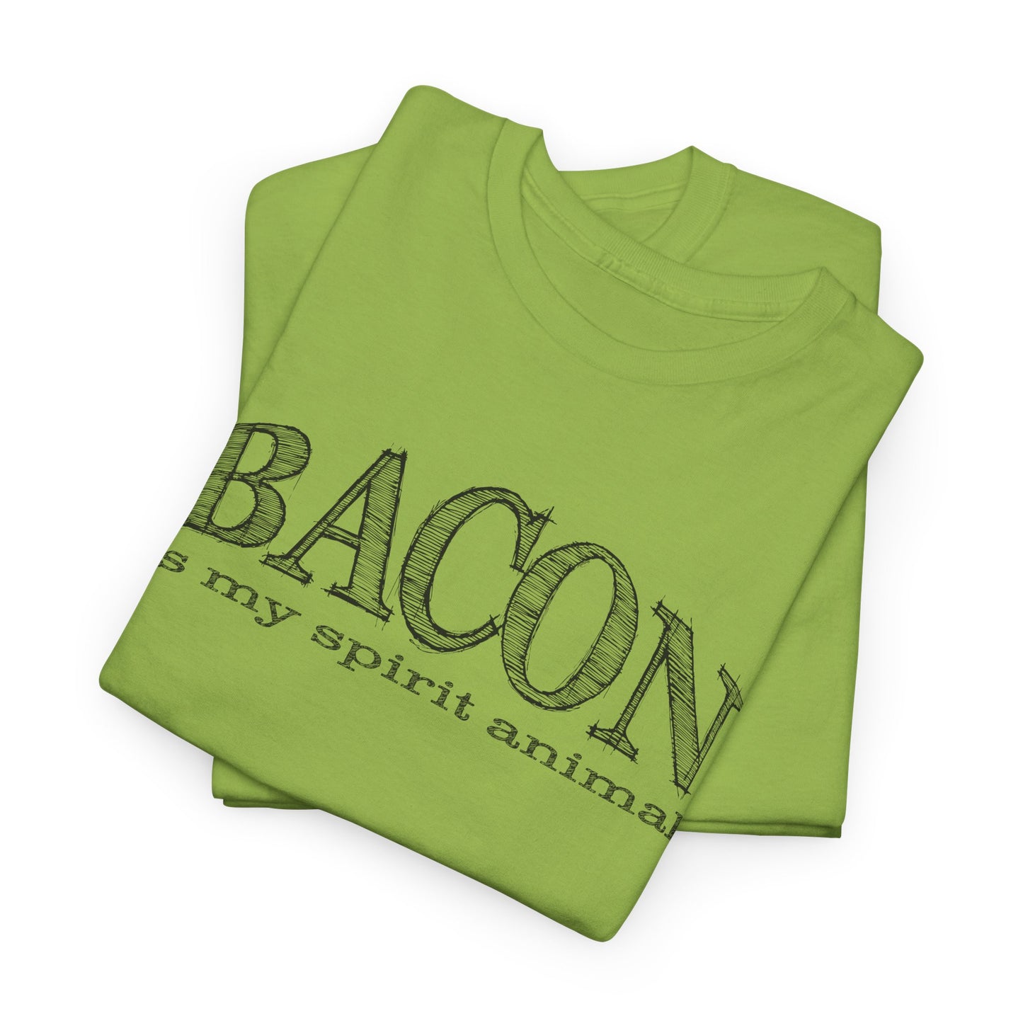 Bacon Is My Spirit Animal T-Shirt For Foodie T Shirt For Pork Enthusiast TShirt