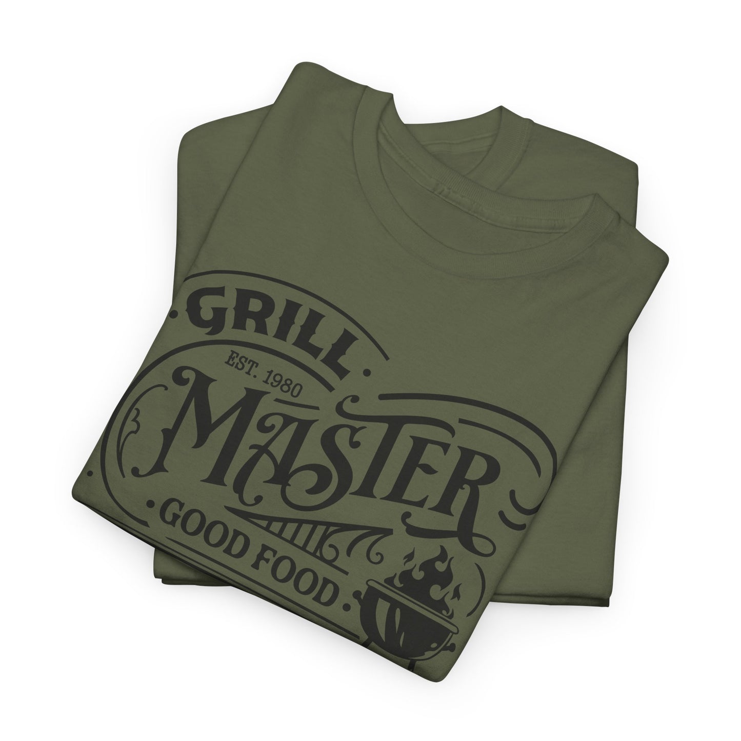 Grill Master T-Shirt For BBQ T Shirt For Good Food TShirt