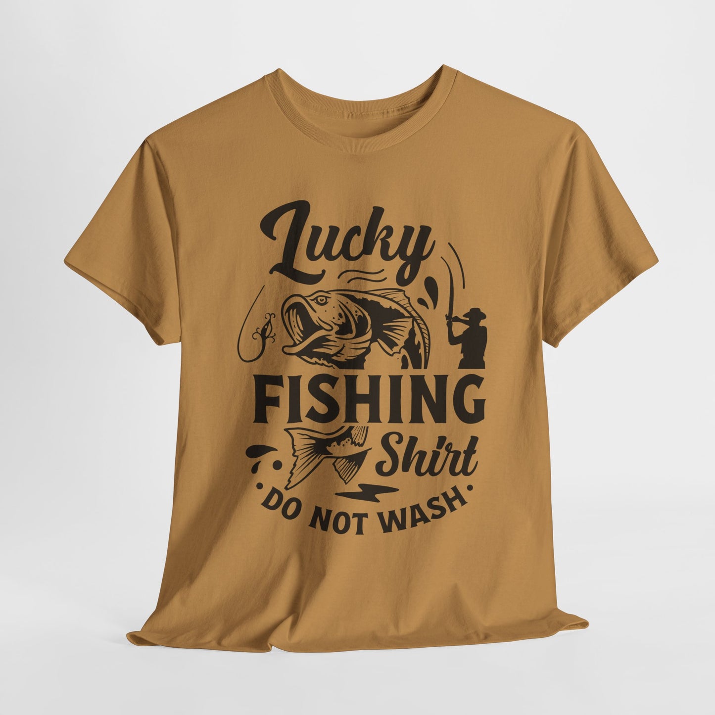 Lucky Fishing T-Shirt For Angler TShirt For Water Sport T Shirt