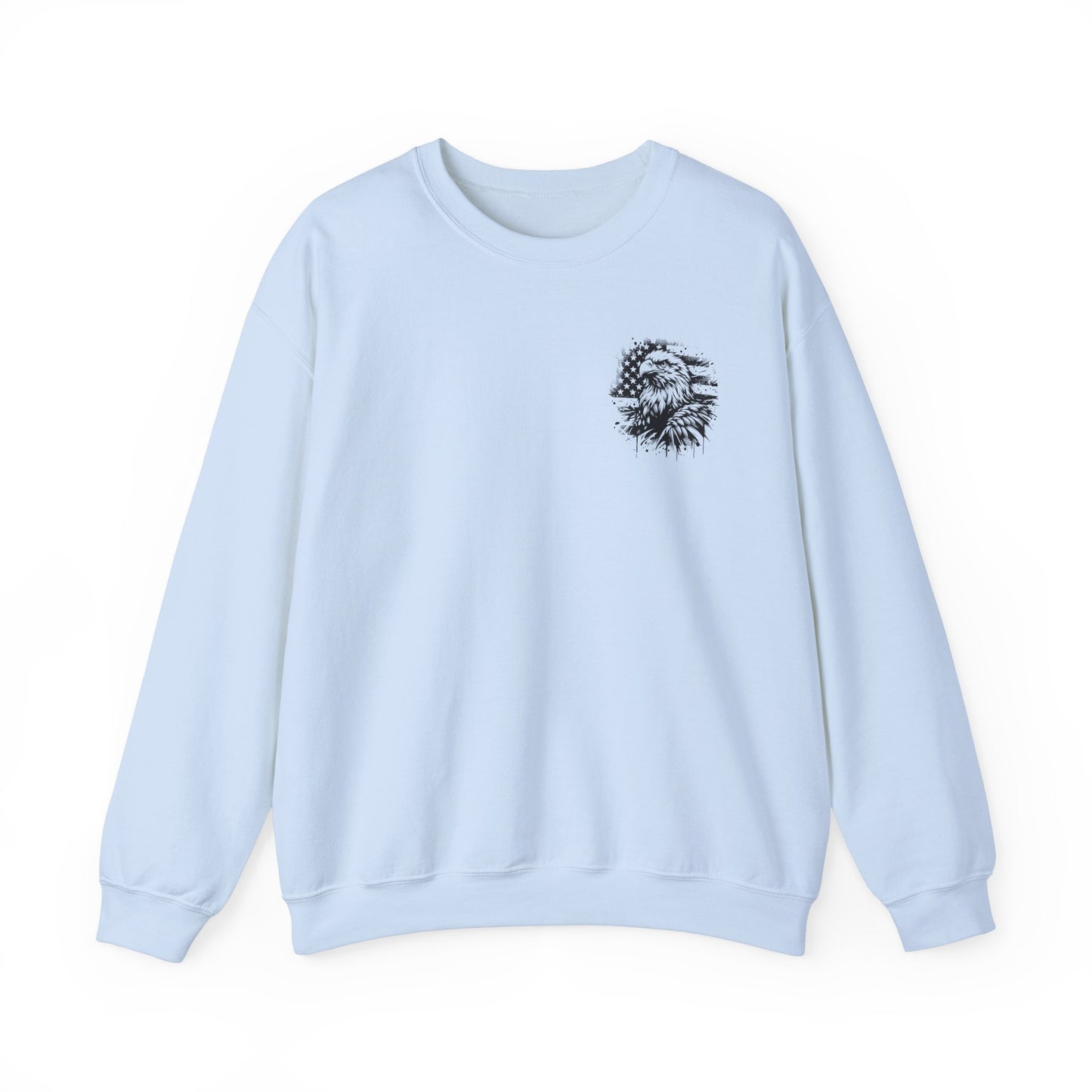 Eagle Sweatshirt For Patriotic Winter Wear For America